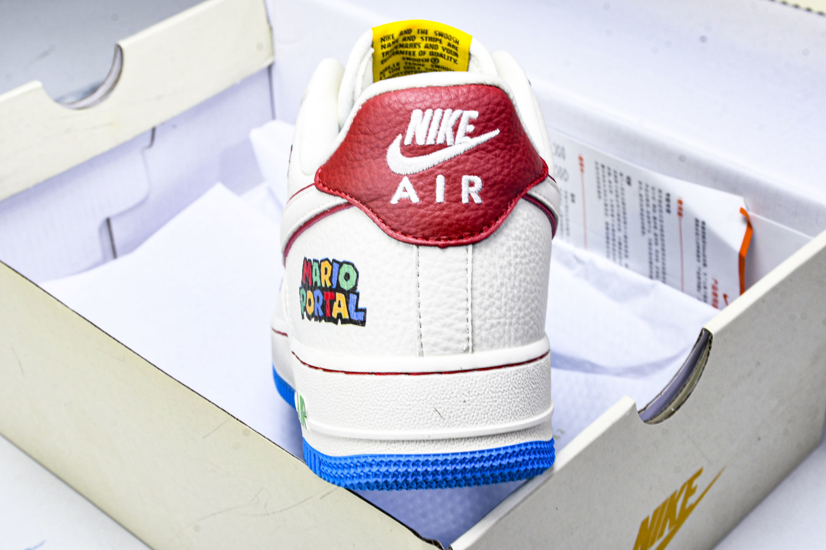 AF1空军 尺码36-45

纯原出品-Air Force 1'07 Low 马里奥联名 白蓝彩 空军一