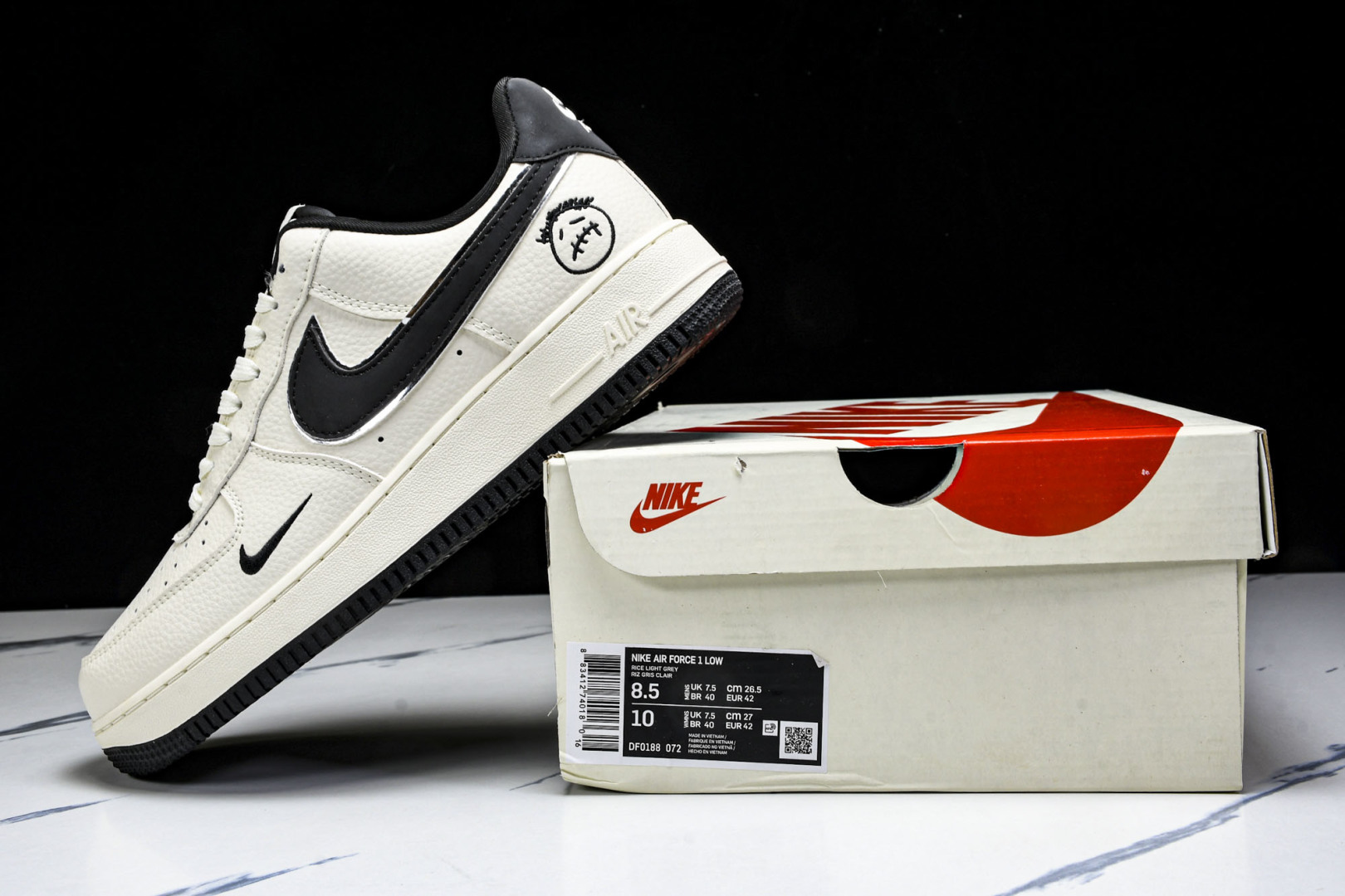 AF1空军 尺码36-45

纯原出品-Air Force 1'07 Low 米黑鬼脸 空军一号低帮休闲