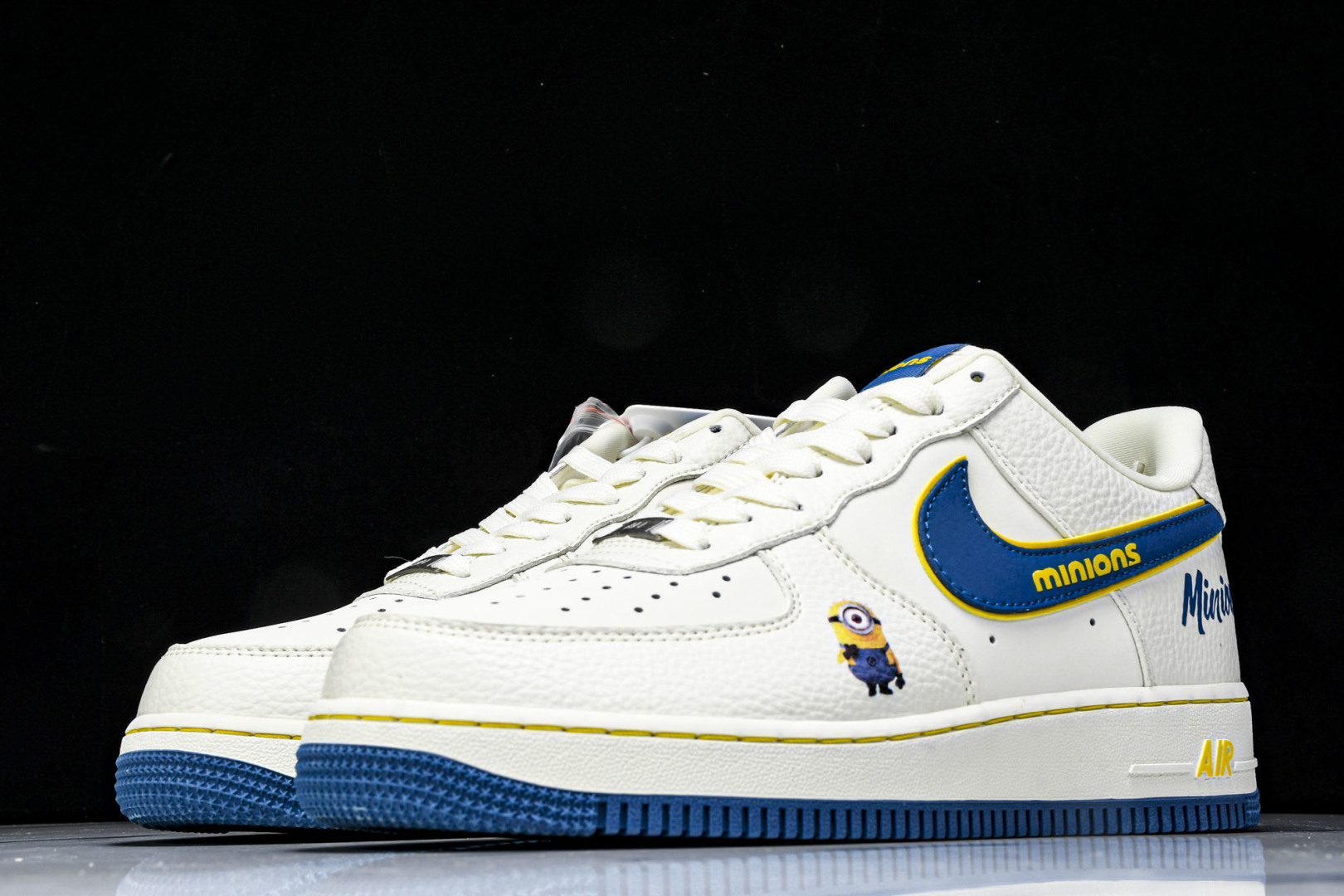 AF1空军 尺码36-45

纯原出品-Air Force 1'07 Low 小黄人 白蓝金韵 空军一号