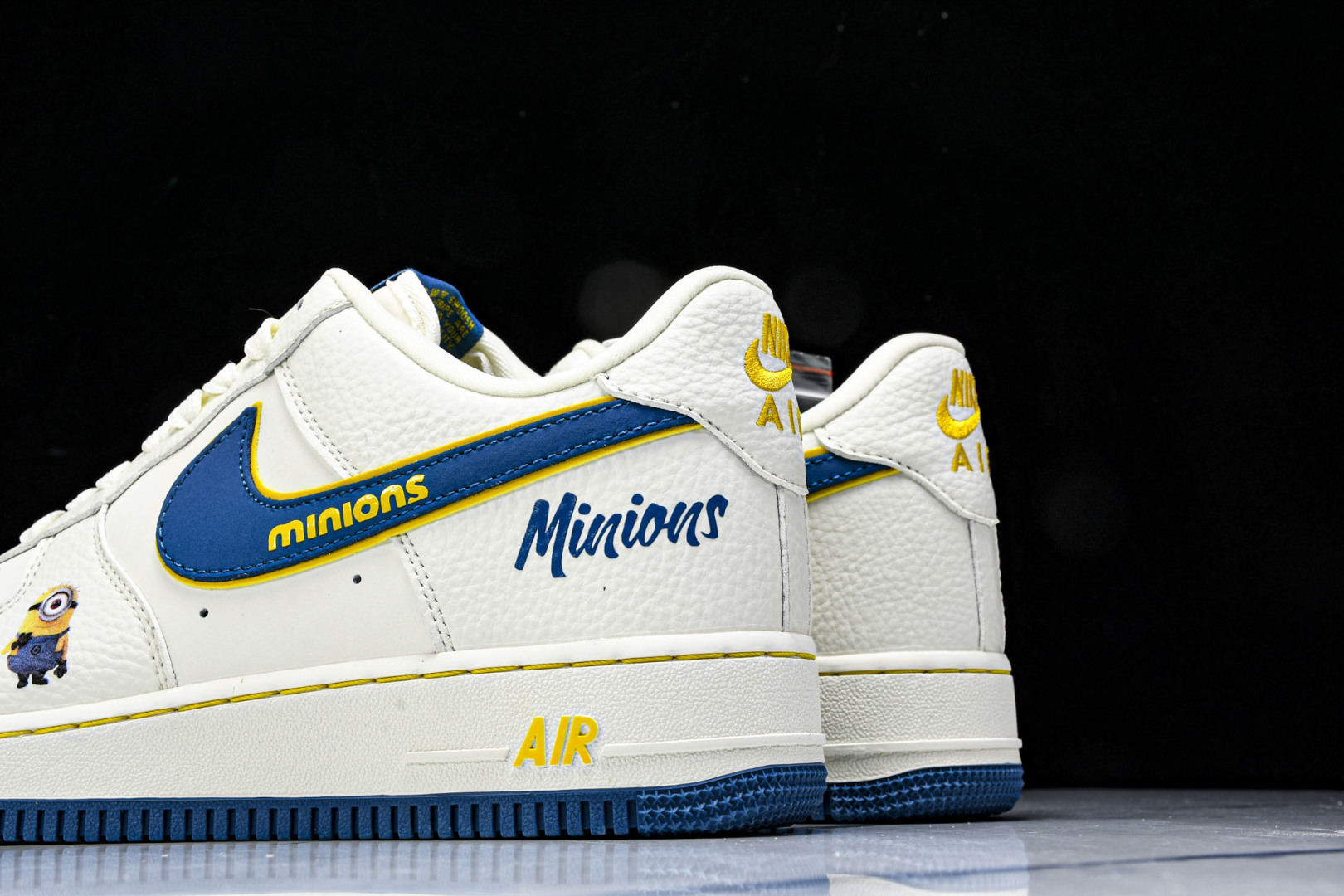 AF1空军 尺码36-45

纯原出品-Air Force 1'07 Low 小黄人 白蓝金韵 空军一号