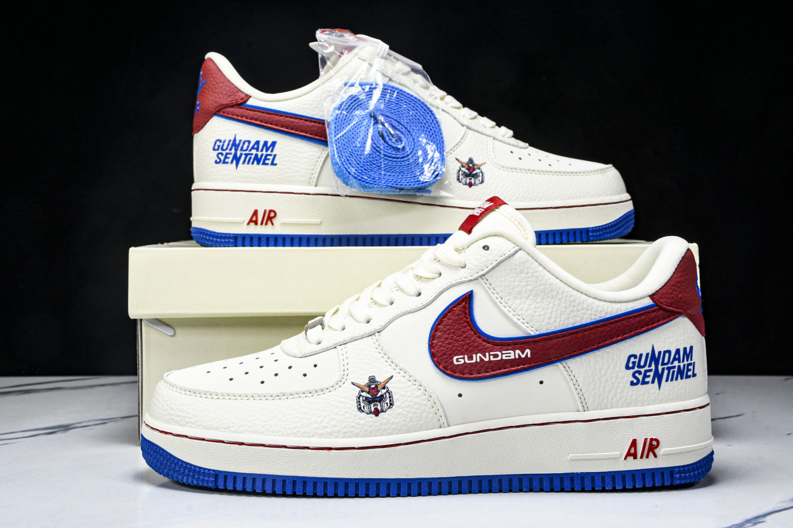 AF1 空军 尺码36-45

纯原出品- Air Force 1'07 Low 万代联名 白红蓝 空军
