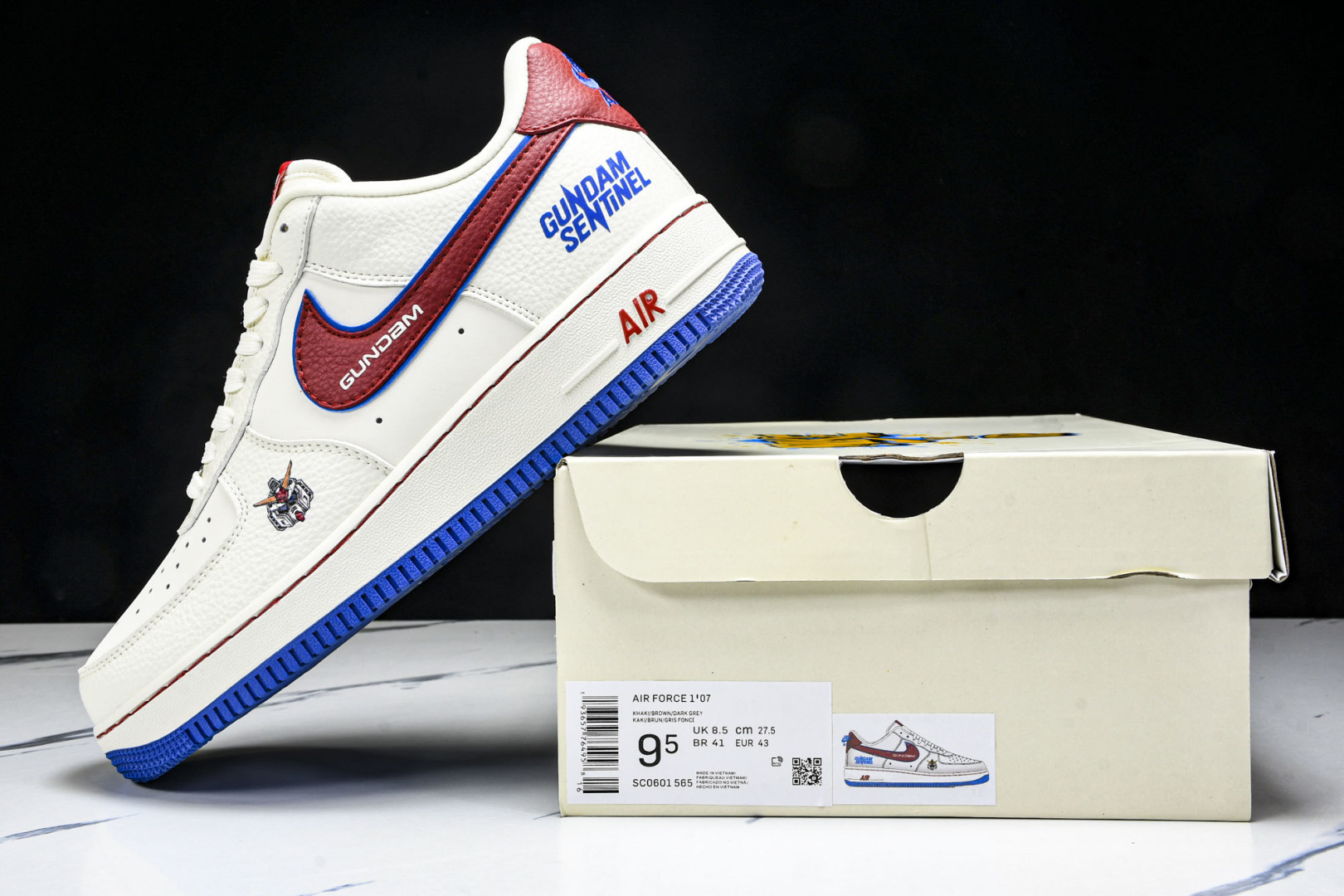 AF1 空军 尺码36-45

纯原出品- Air Force 1'07 Low 万代联名 白红蓝 空军