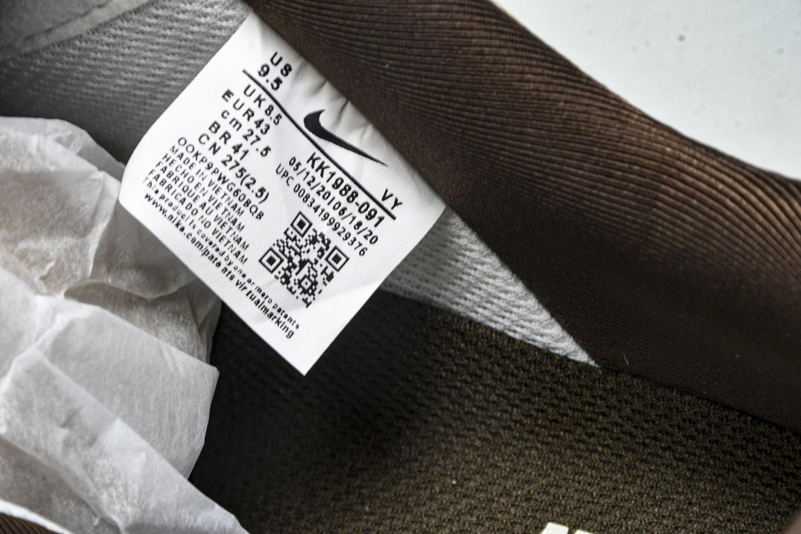 AF1 空军 尺码36-45

纯原出品-Air Force 1'07 Low LV联名 棕布勾 空军一