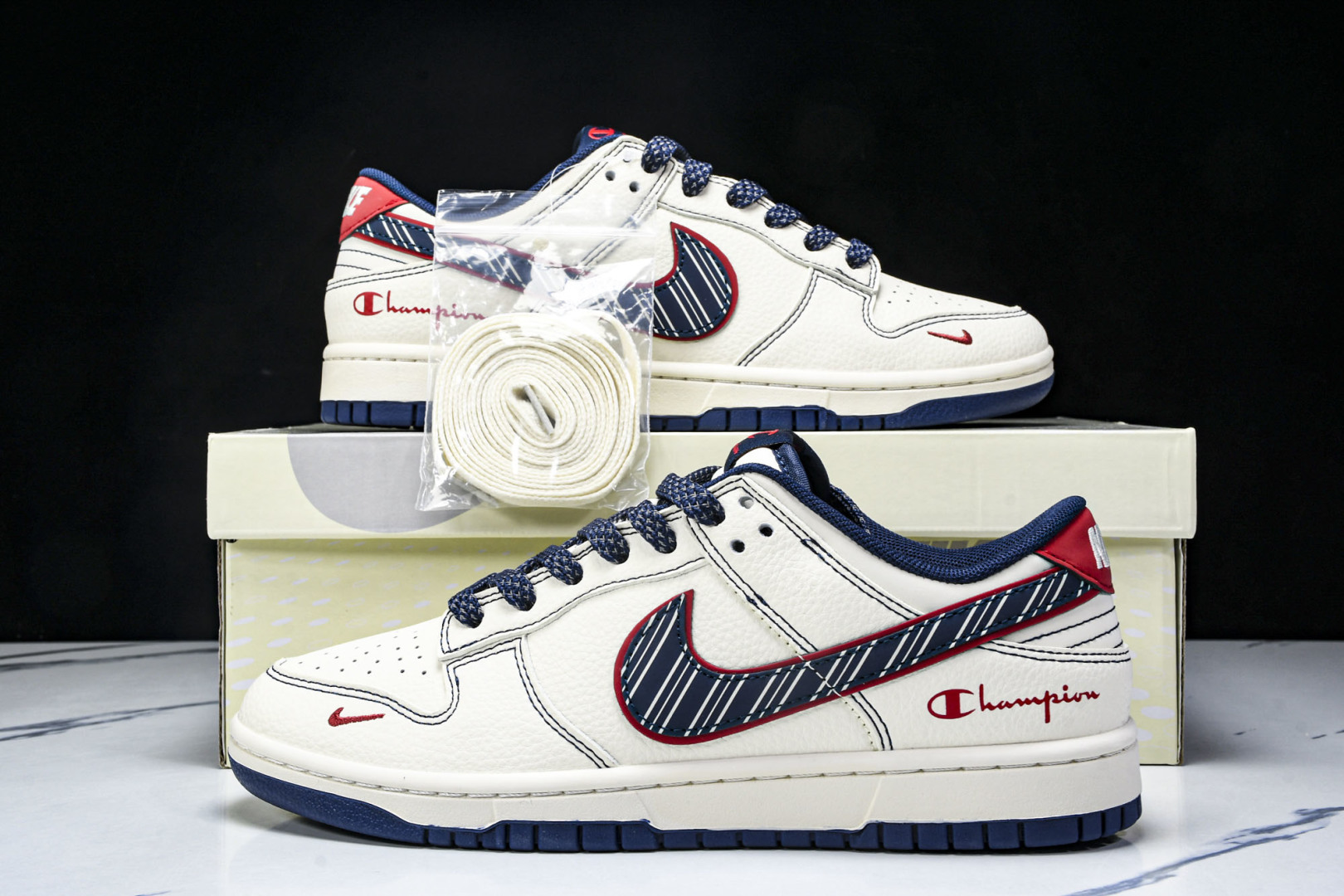 Dunk 尺码36-45

纯原出品-SB Dunk Low 冠军联名 米蓝红 周年高端定制 低帮休闲板