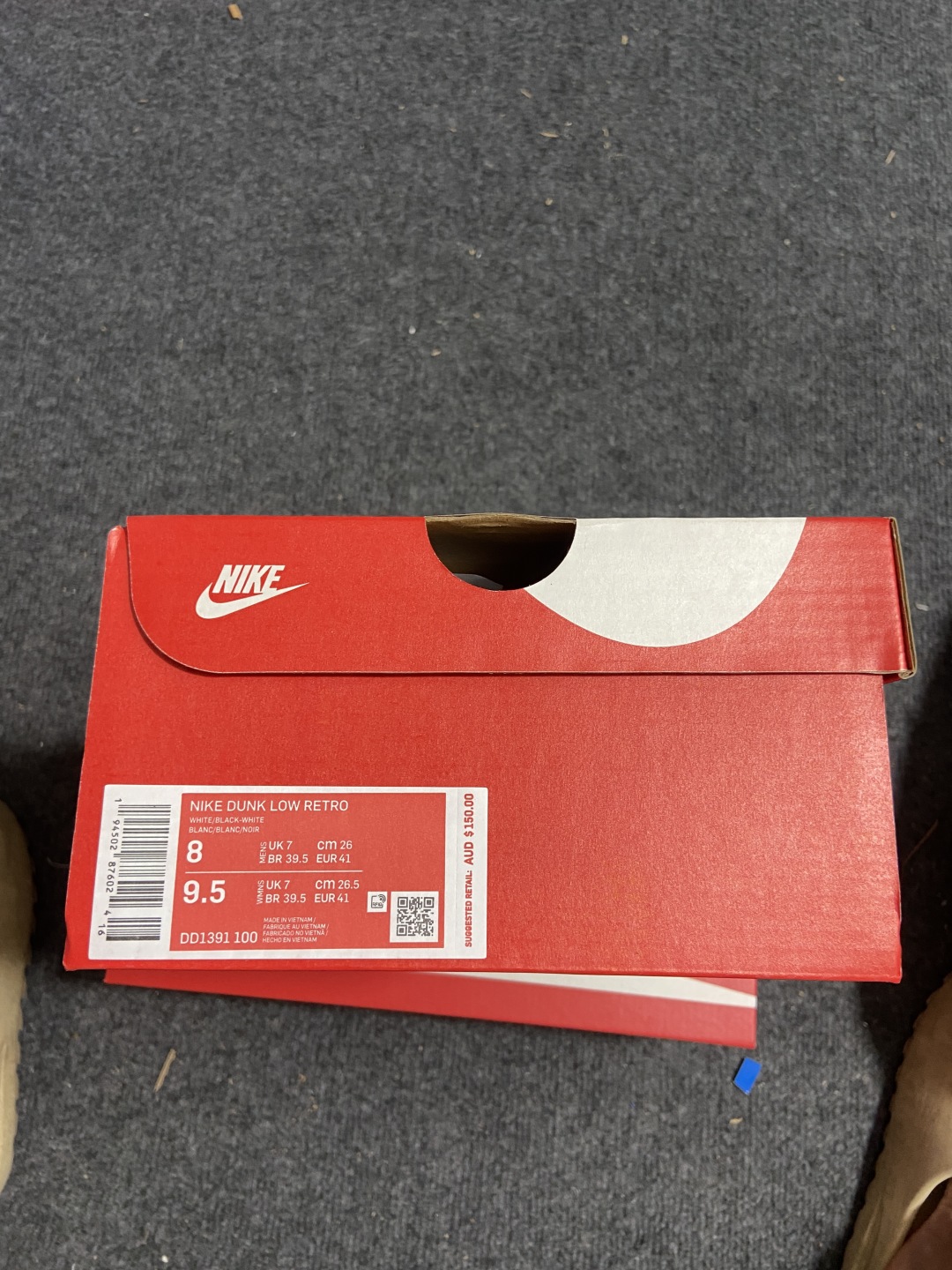 Dunk 尺码36-47.5

纯原出品-Dunk Low Retro “Black” 黑白 熊猫 DD