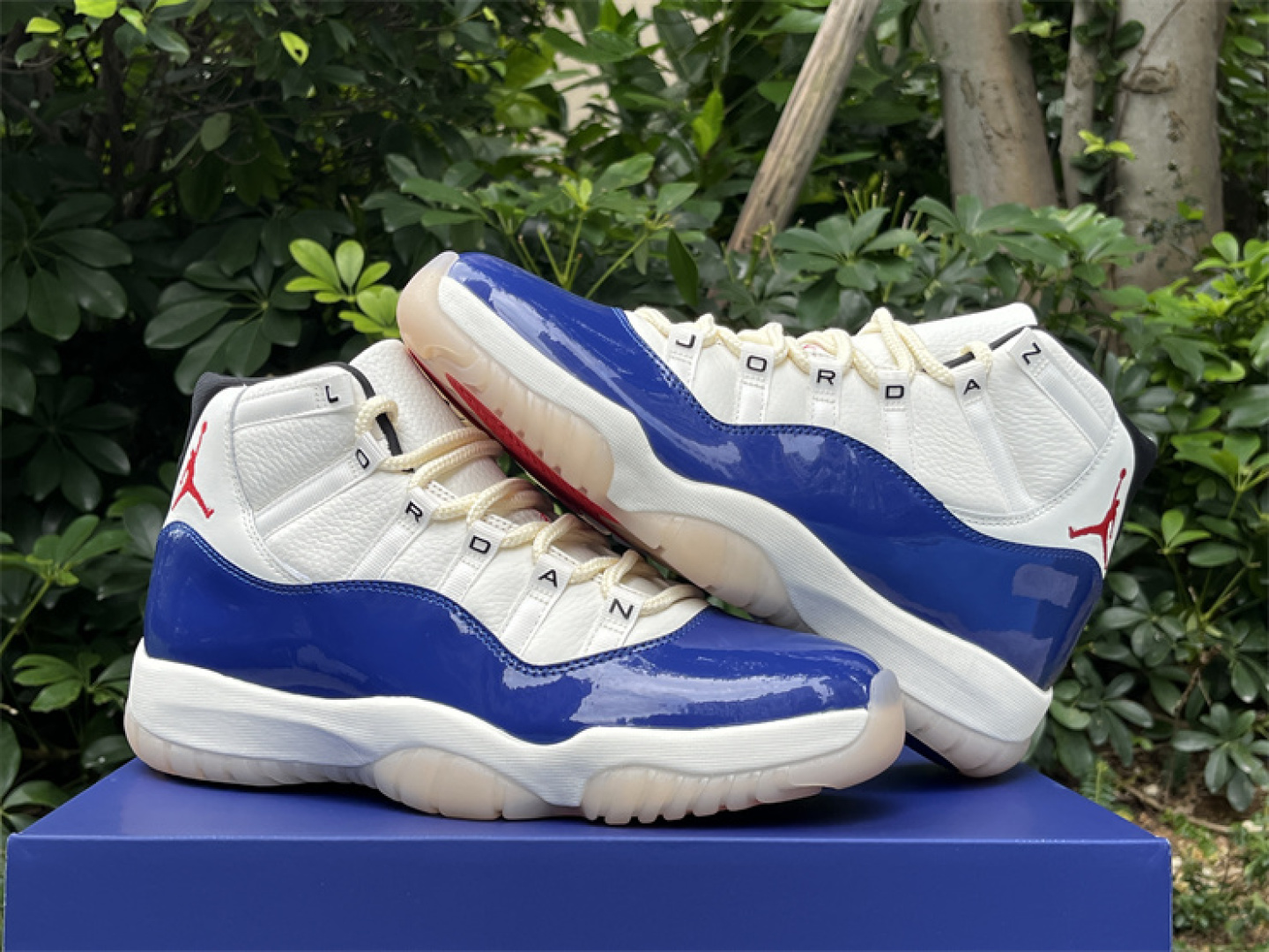  纯原版 Air Jordan 11 “Rare Air”复刻 珍贵空气 白蓝 货号：IH0296-40