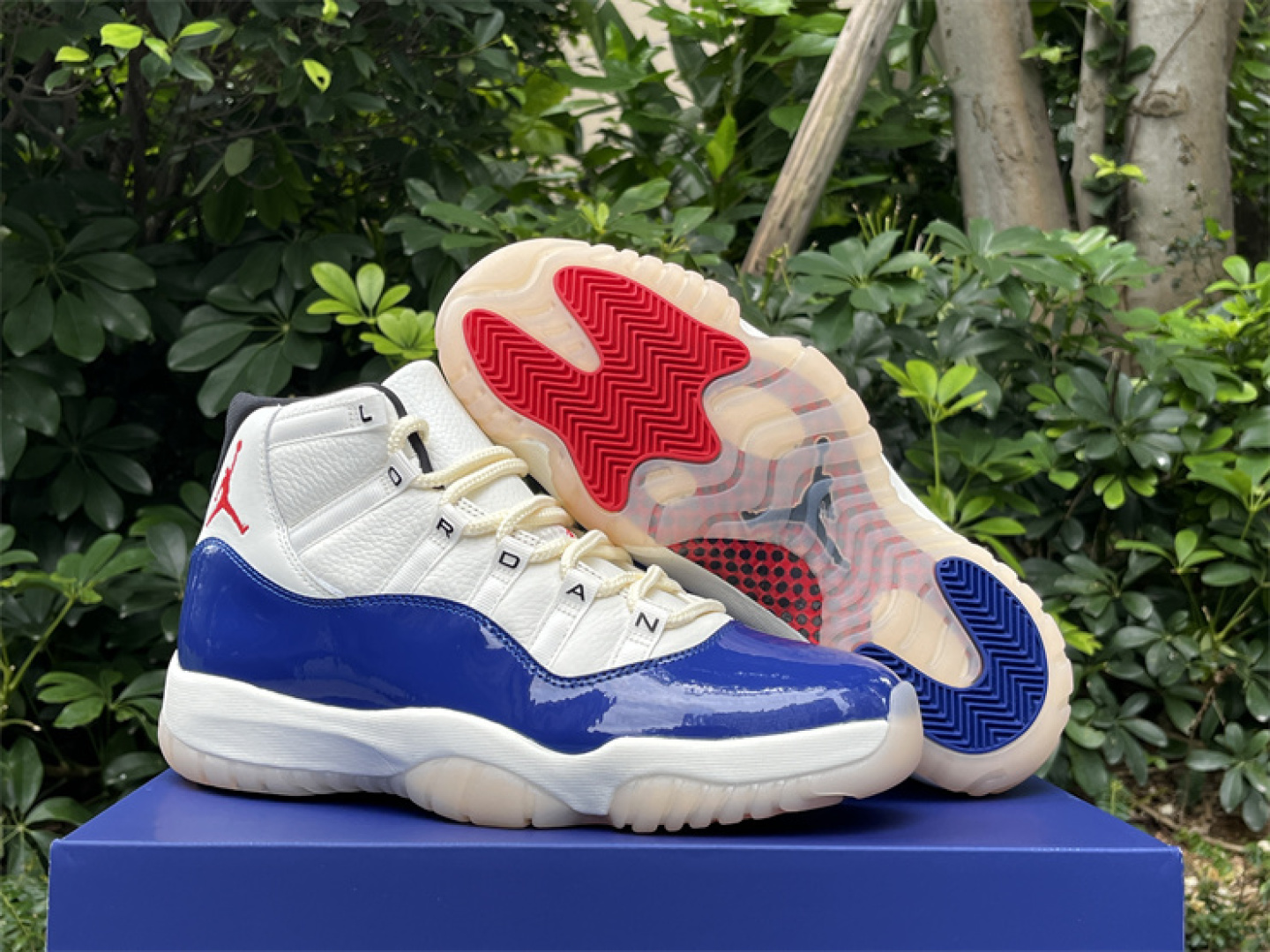  纯原版 Air Jordan 11 “Rare Air”复刻 珍贵空气 白蓝 货号：IH0296-40