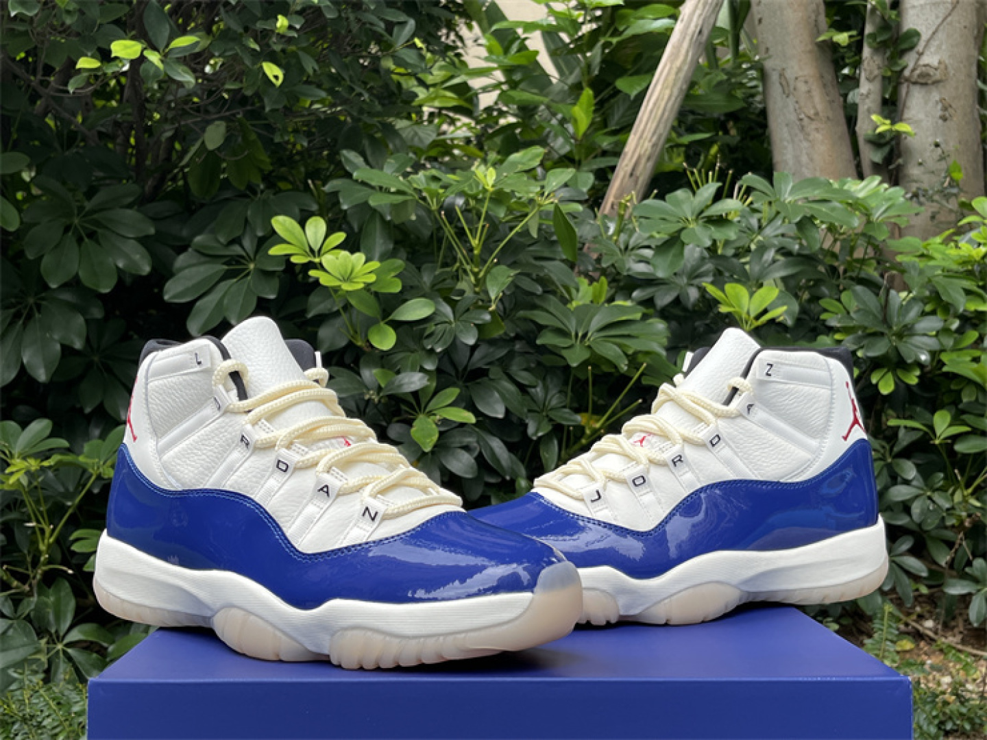  纯原版 Air Jordan 11 “Rare Air”复刻 珍贵空气 白蓝 货号：IH0296-40