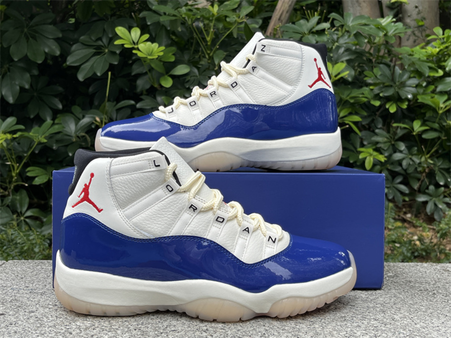  纯原版 Air Jordan 11 “Rare Air”复刻 珍贵空气 白蓝 货号：IH0296-40