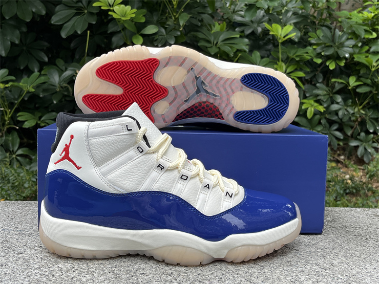  纯原版 Air Jordan 11 “Rare Air”复刻 珍贵空气 白蓝 货号：IH0296-40