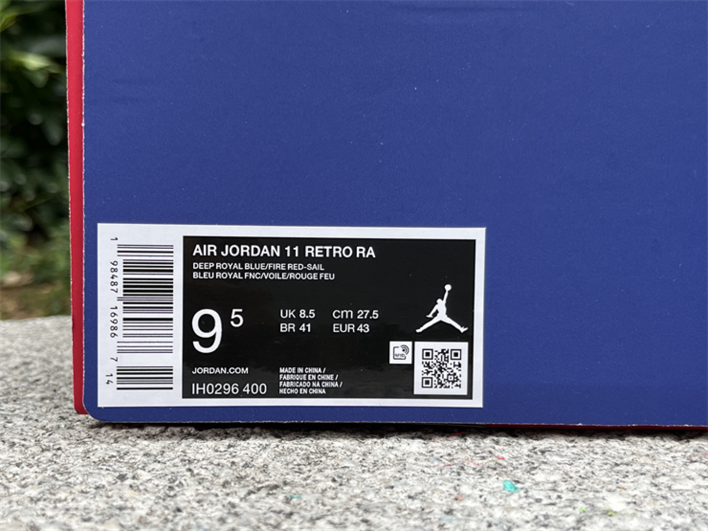  纯原版 Air Jordan 11 “Rare Air”复刻 珍贵空气 白蓝 货号：IH0296-40