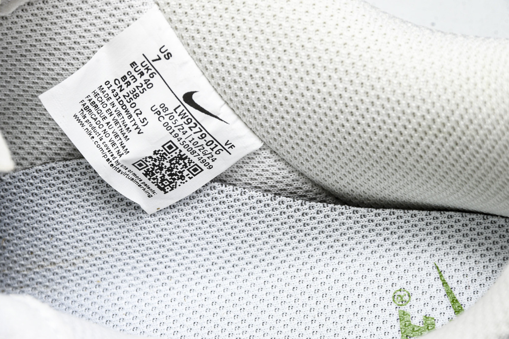 AF1 空军 尺码36-45

纯原版出品-Air Force 1'07 Low LV联名 白绿 空军一