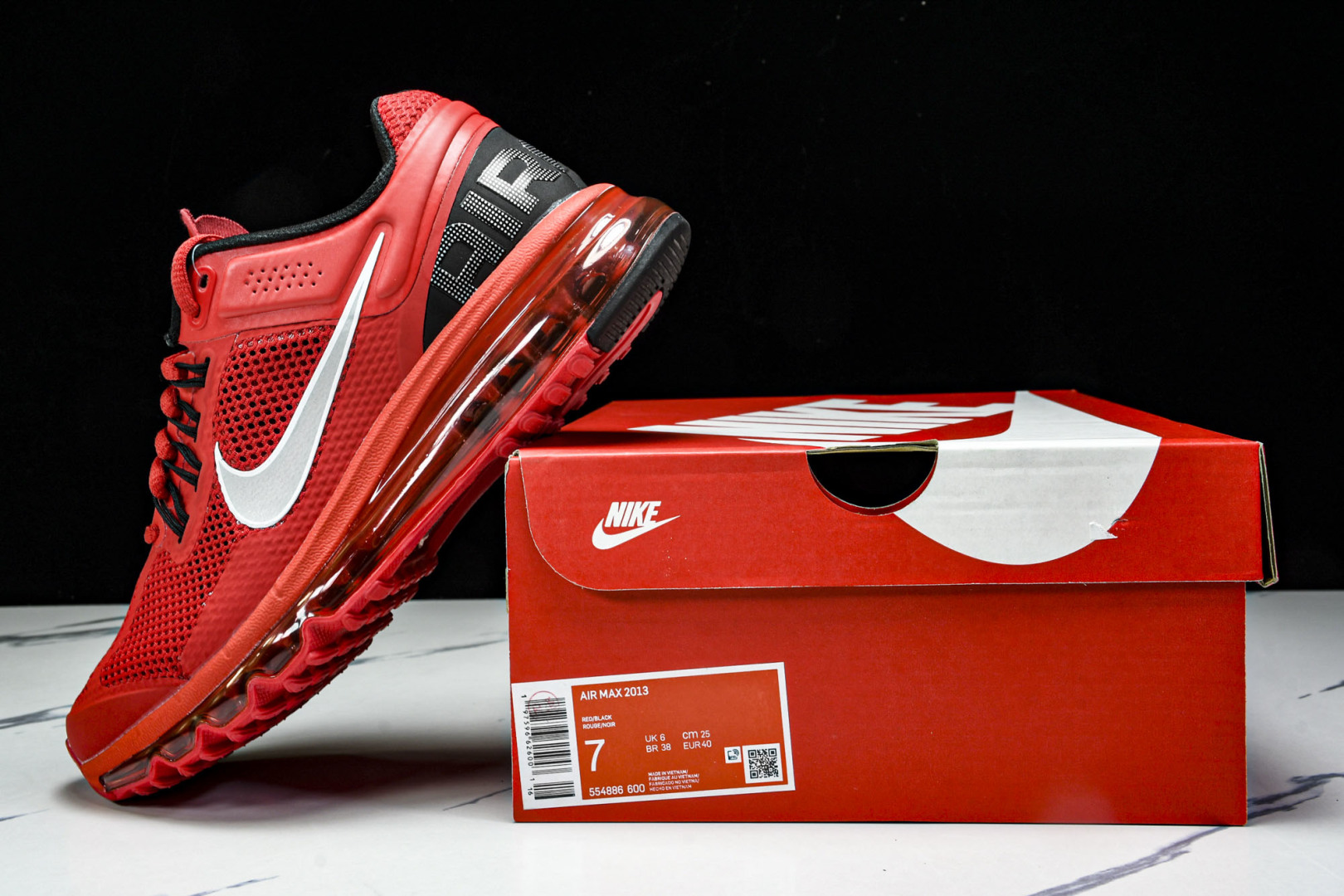 Max 尺码36-46

纯原版出品-Air Max 2013 耐克复古透气网布气垫跑鞋 -600 YZ