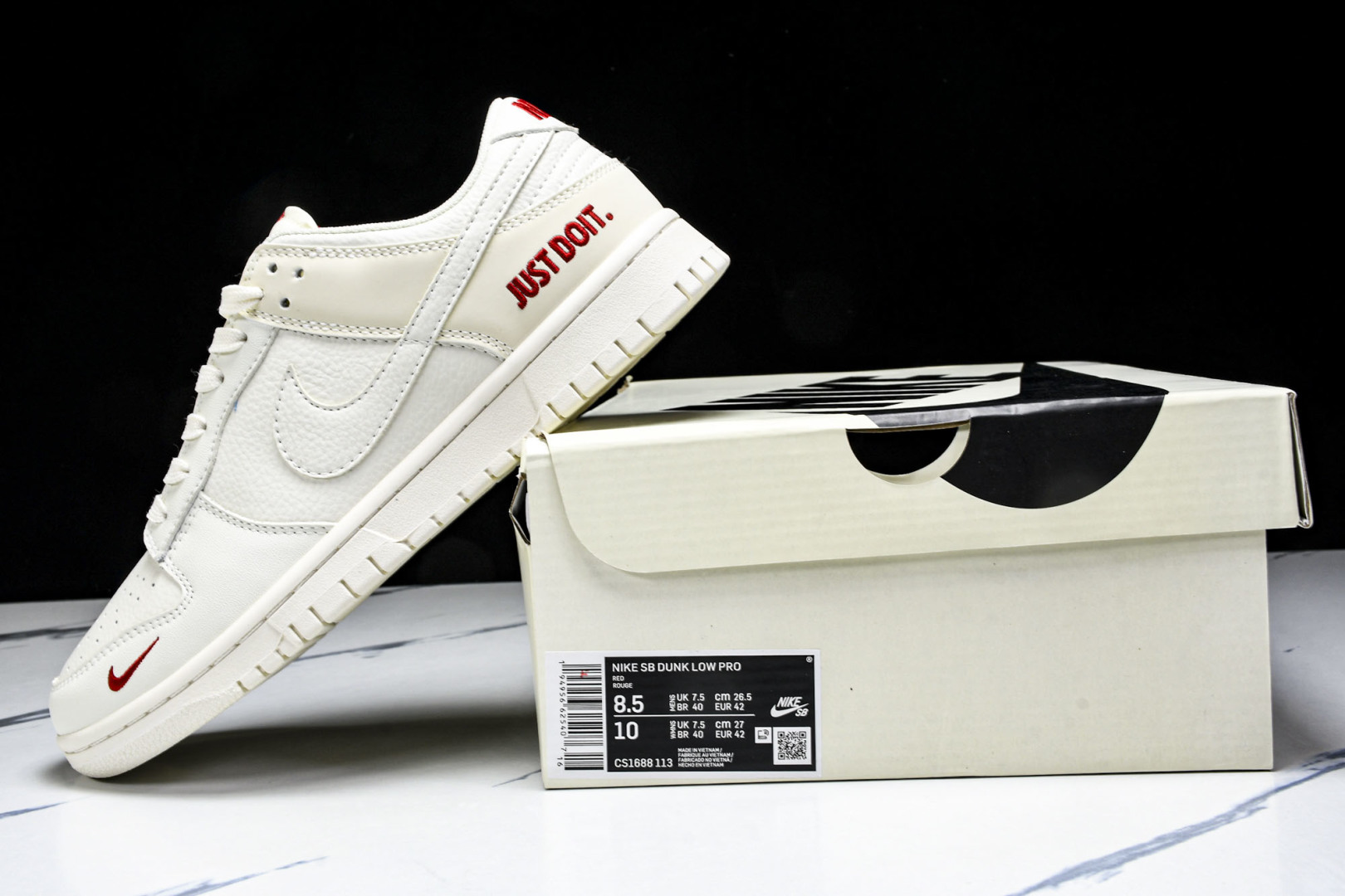 Dunk 尺码36-45

纯原版出品-SB Dunk Low Just do it 周年高端定制 低帮