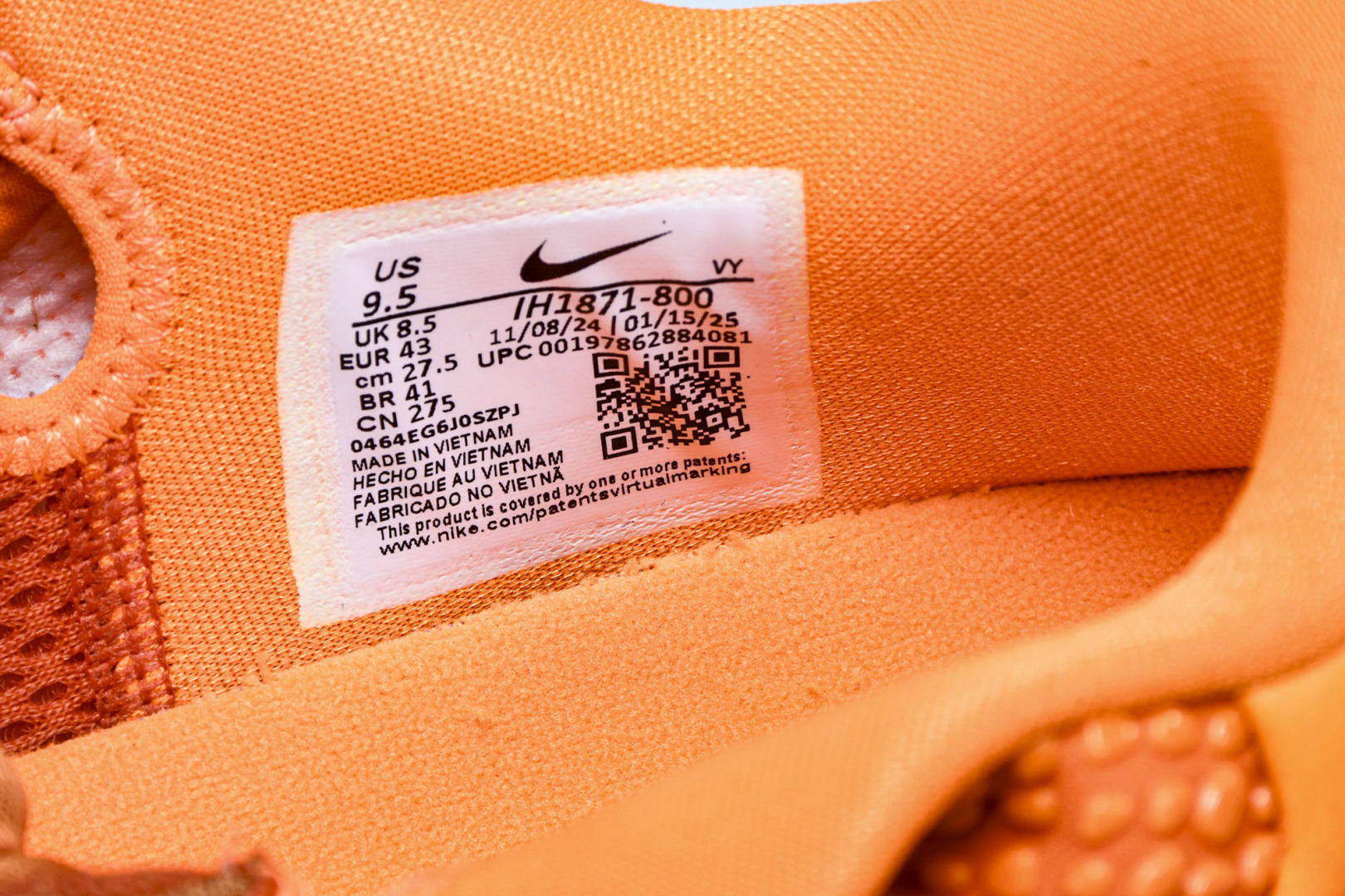 科比6 橙银 尺码40-48.5

纯原版出品-NK Kobe 6 Protro Total Orang