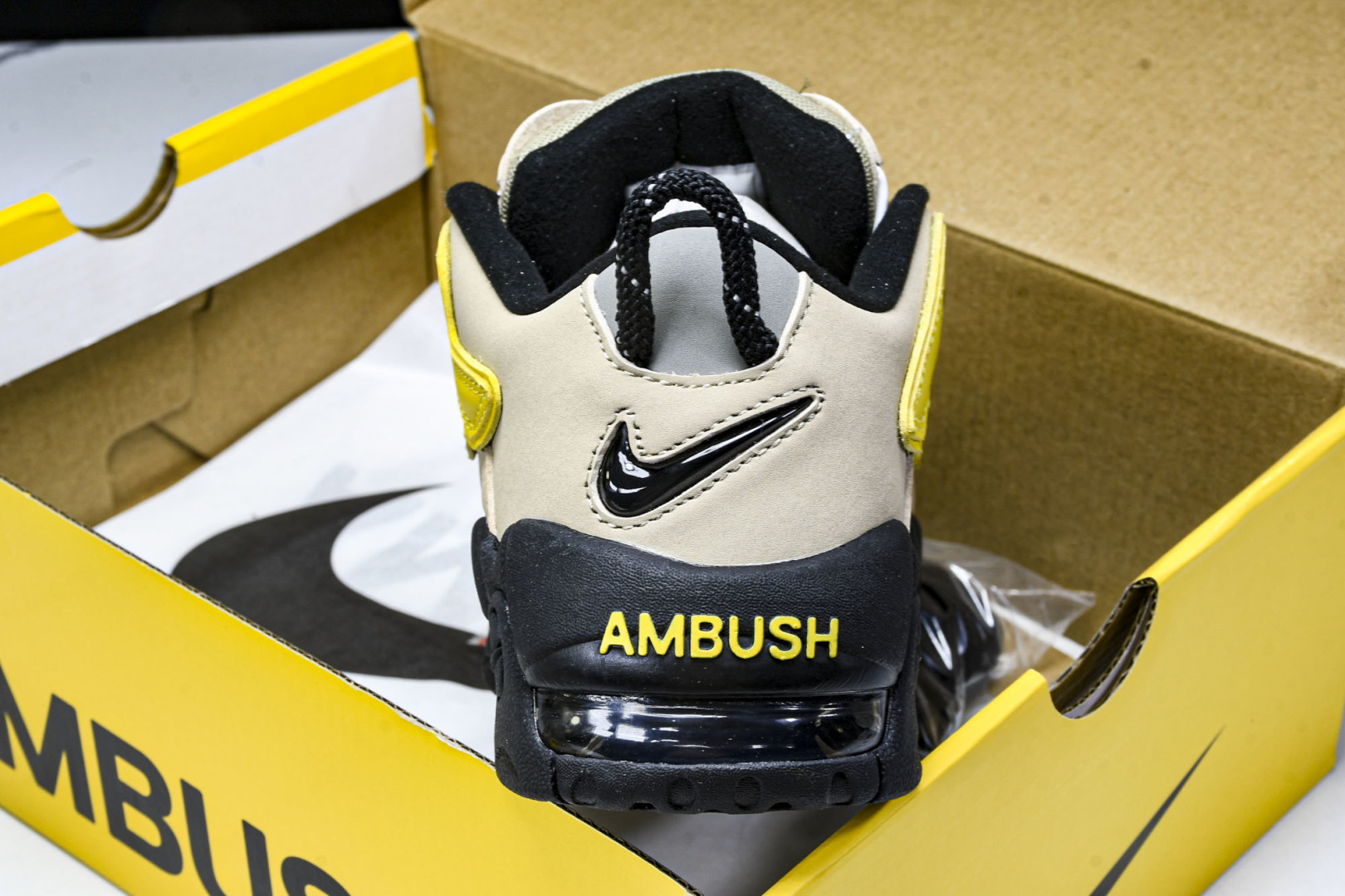  NKAmbush x Nk Air More Uptempo Low 联名款 大Air皮蓬 沙漠联 F