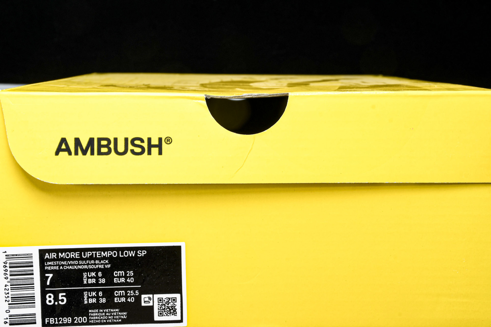  NKAmbush x Nk Air More Uptempo Low 联名款 大Air皮蓬 沙漠联 F