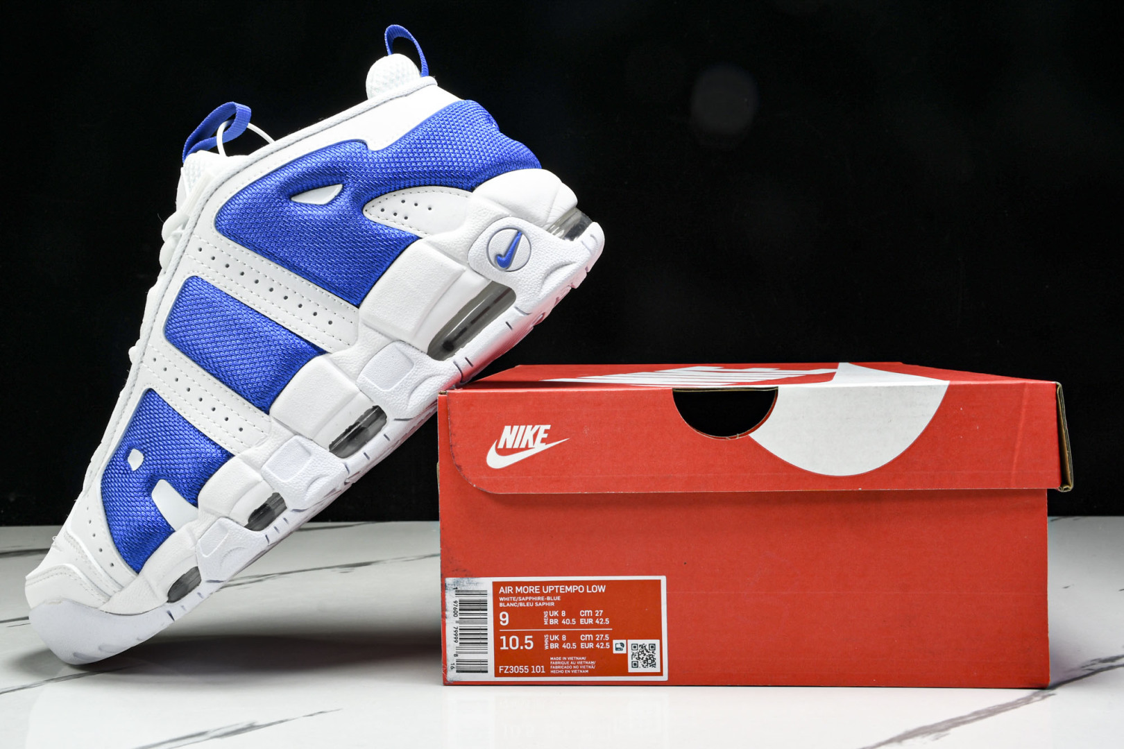  NKNk Air More Uptempo 皮蓬 网面透气经典高街百搭休闲运动篮球鞋 FZ3055-1