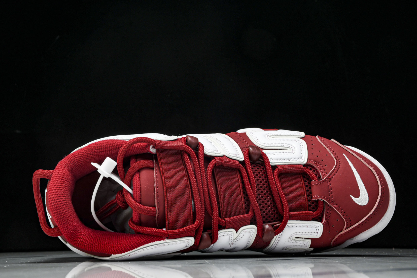  NKSupreme x Nike Air More Uptempo 大Air 红白 -600 尺寸 3