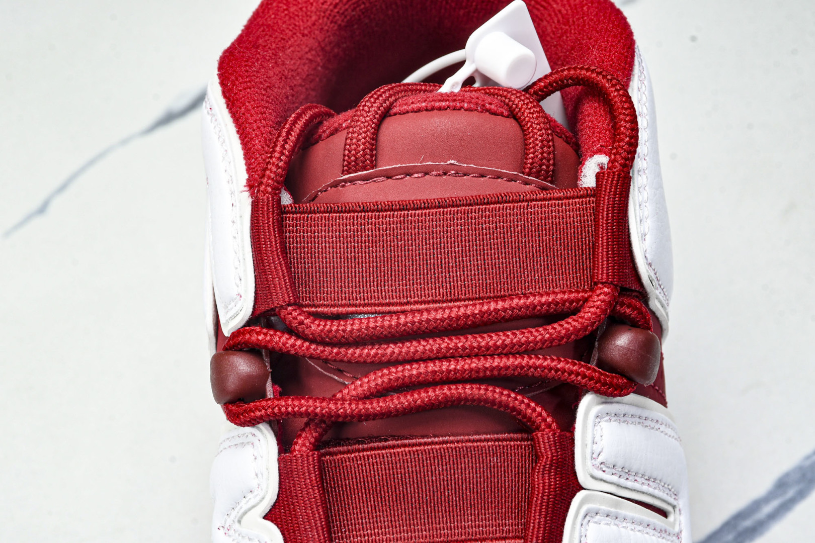  NKSupreme x Nike Air More Uptempo 大Air 红白 -600 尺寸 3