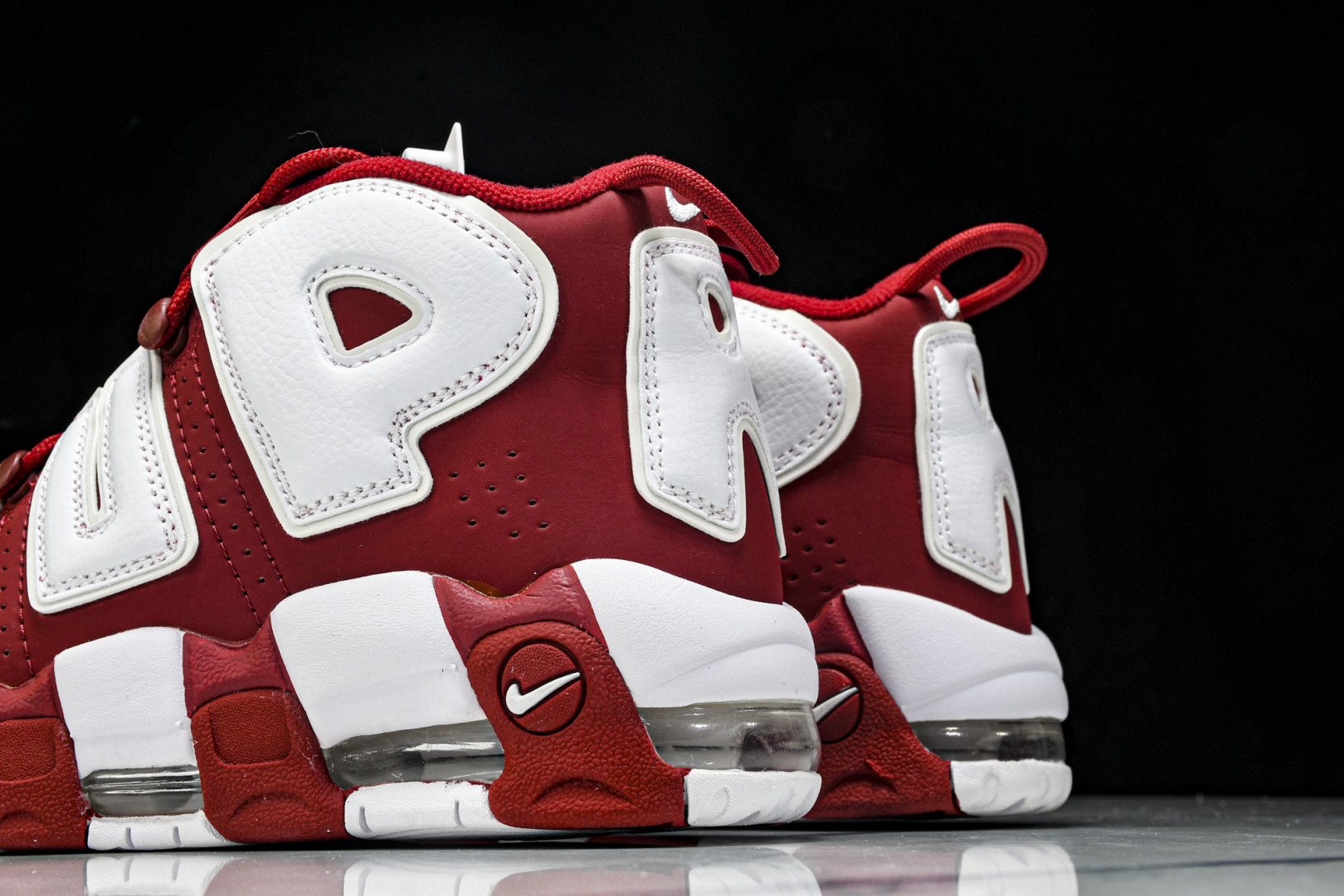 NKSupreme x Nike Air More Uptempo 大Air 红白 -600 尺寸 3