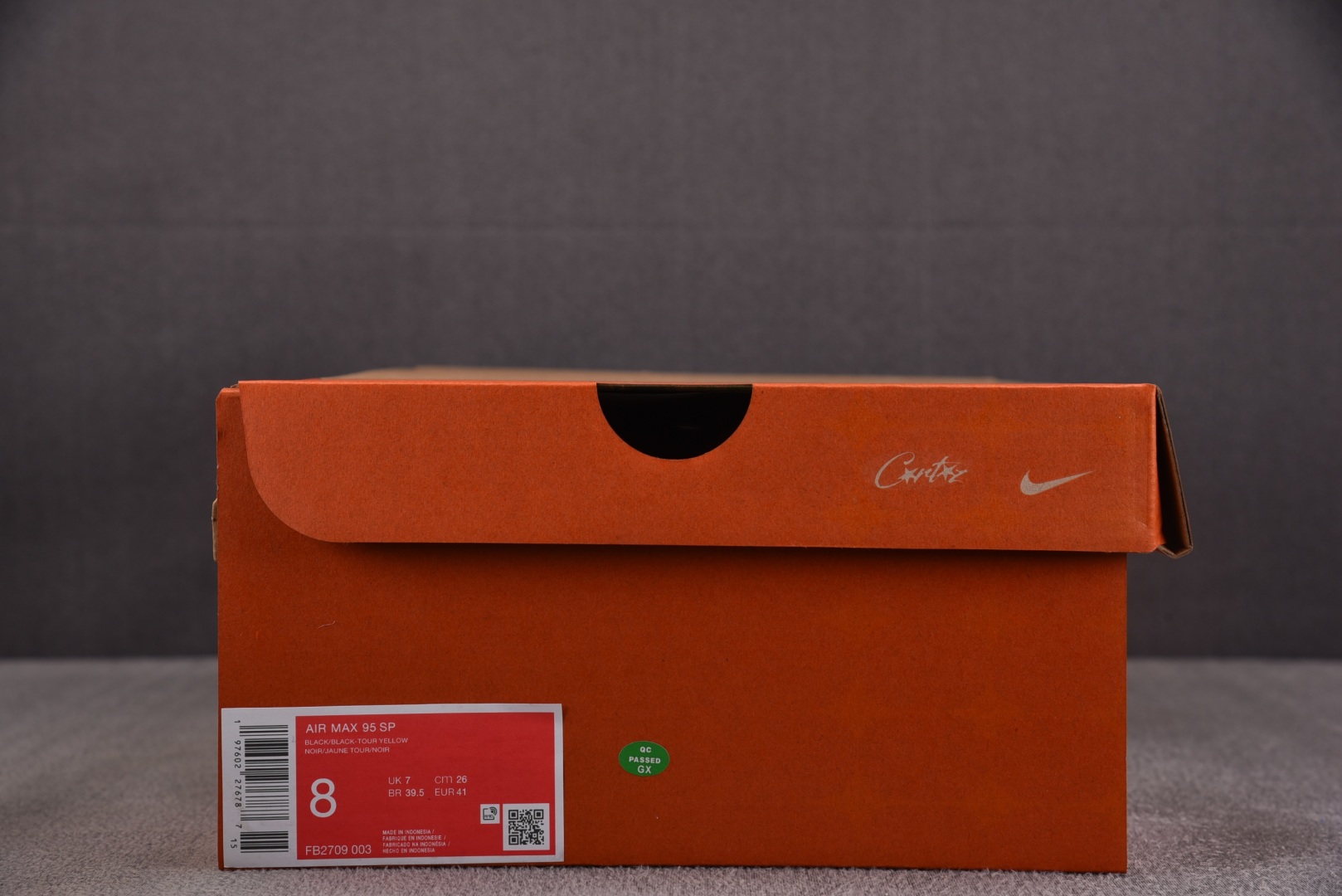 Max 尺码40-48.5

纯原版出品-Air Max 95 黑黄 FB2709-003 YZ001-