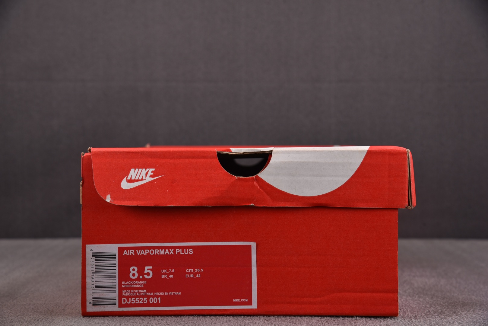  NK Air VaporMax Plus Fresh 黑橙 DJ5525-001 尺寸 39 40 4