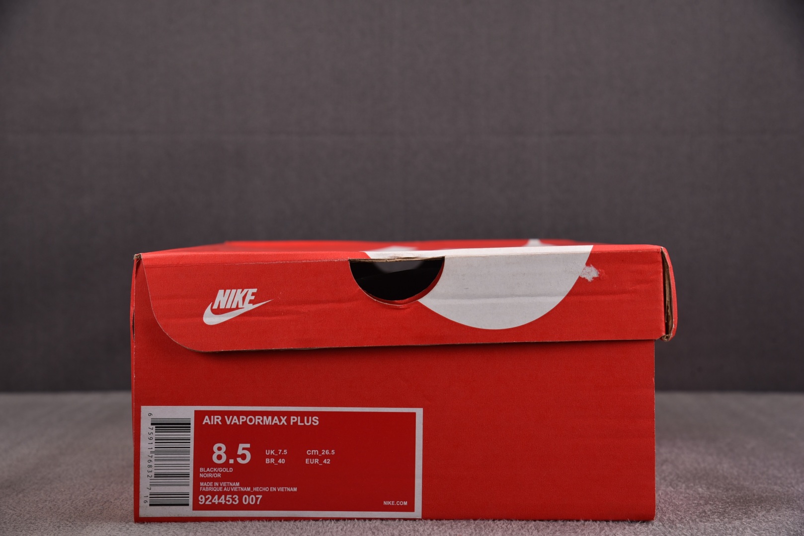 NK Air VaporMax Plus 黑金 -007 尺寸 39 40 40.5 41 42 42