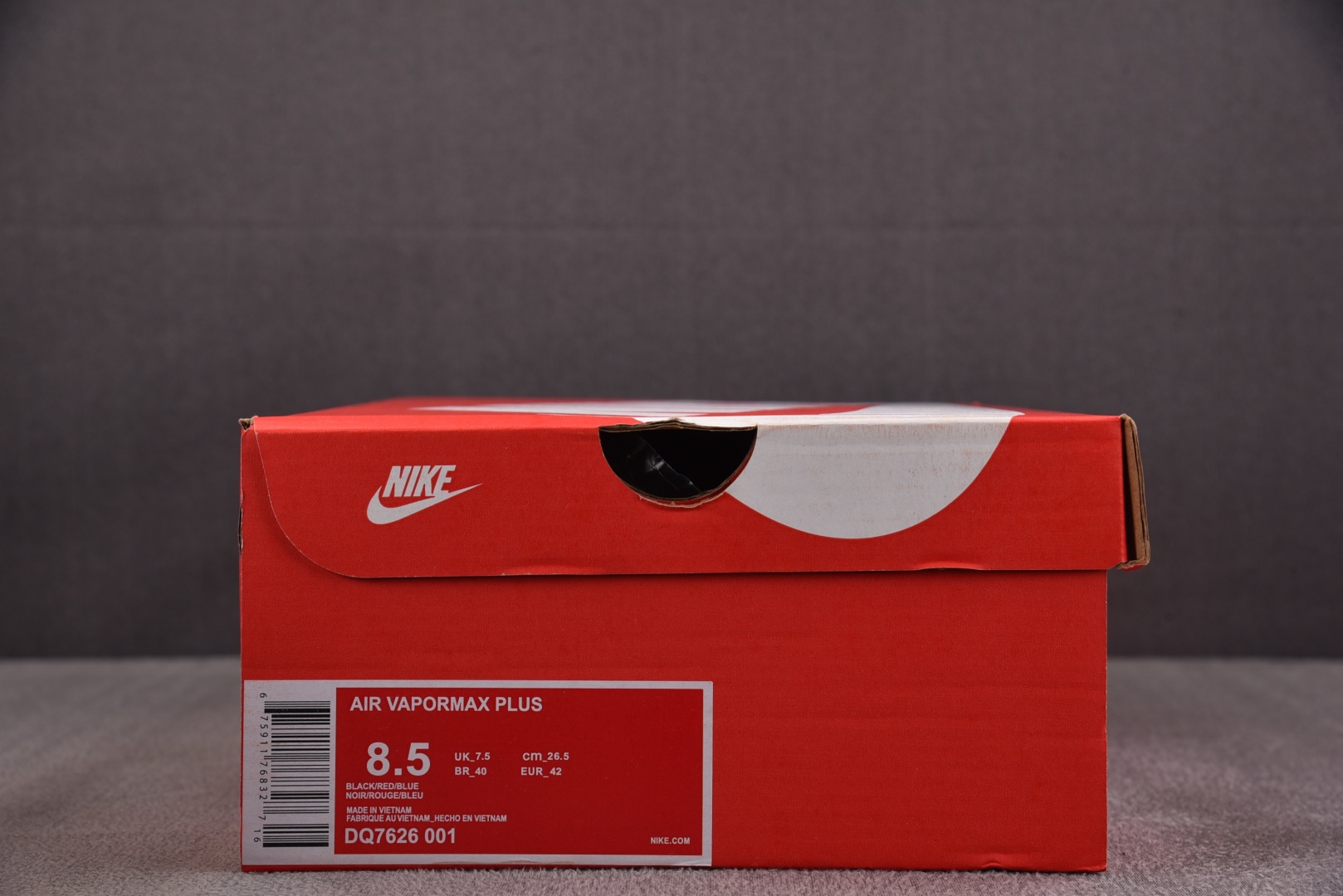  NK Air VaporMax Plus 黑蓝橙 DQ7626-001 尺寸 39 40 40.5 4