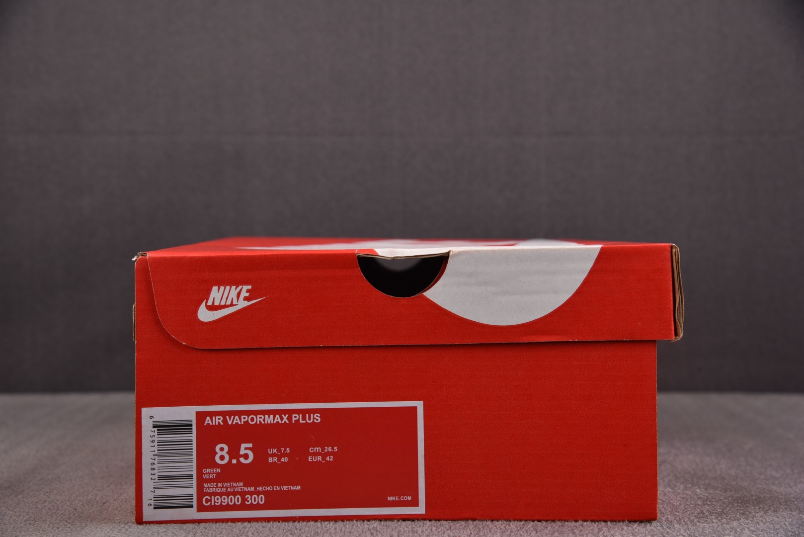  NK Air VaporMax Plus 渐变绿 CI9900-300 尺寸 39 40 40.5 4