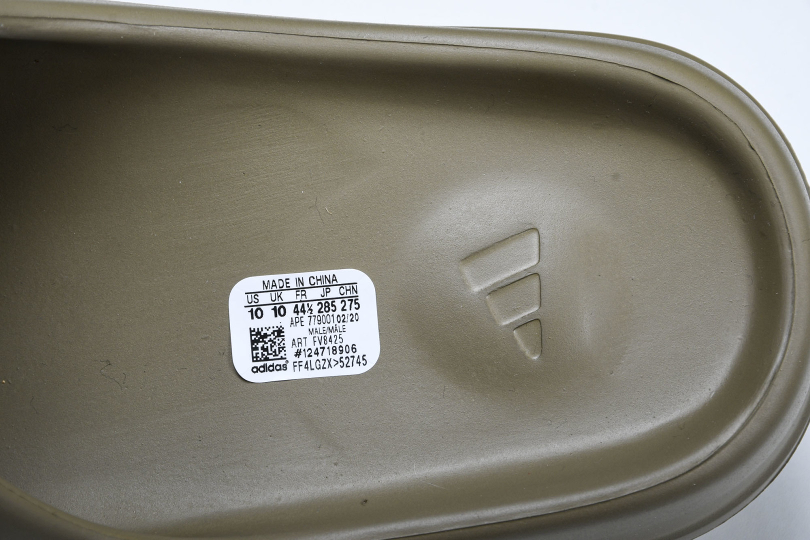  AD originals Yeezy Slide FV8425 尺寸 US4=36-37 US5=38