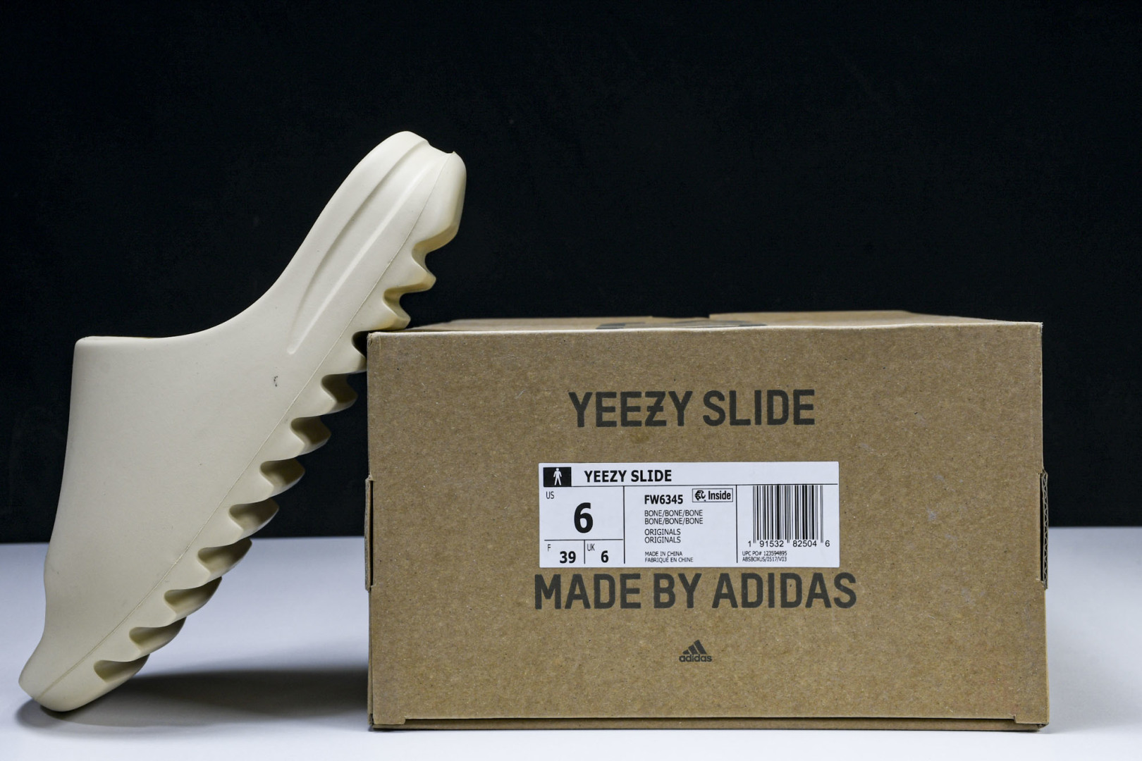 AD originals Yeezy Slide FW6345 尺寸 US4=36-37 US5=38