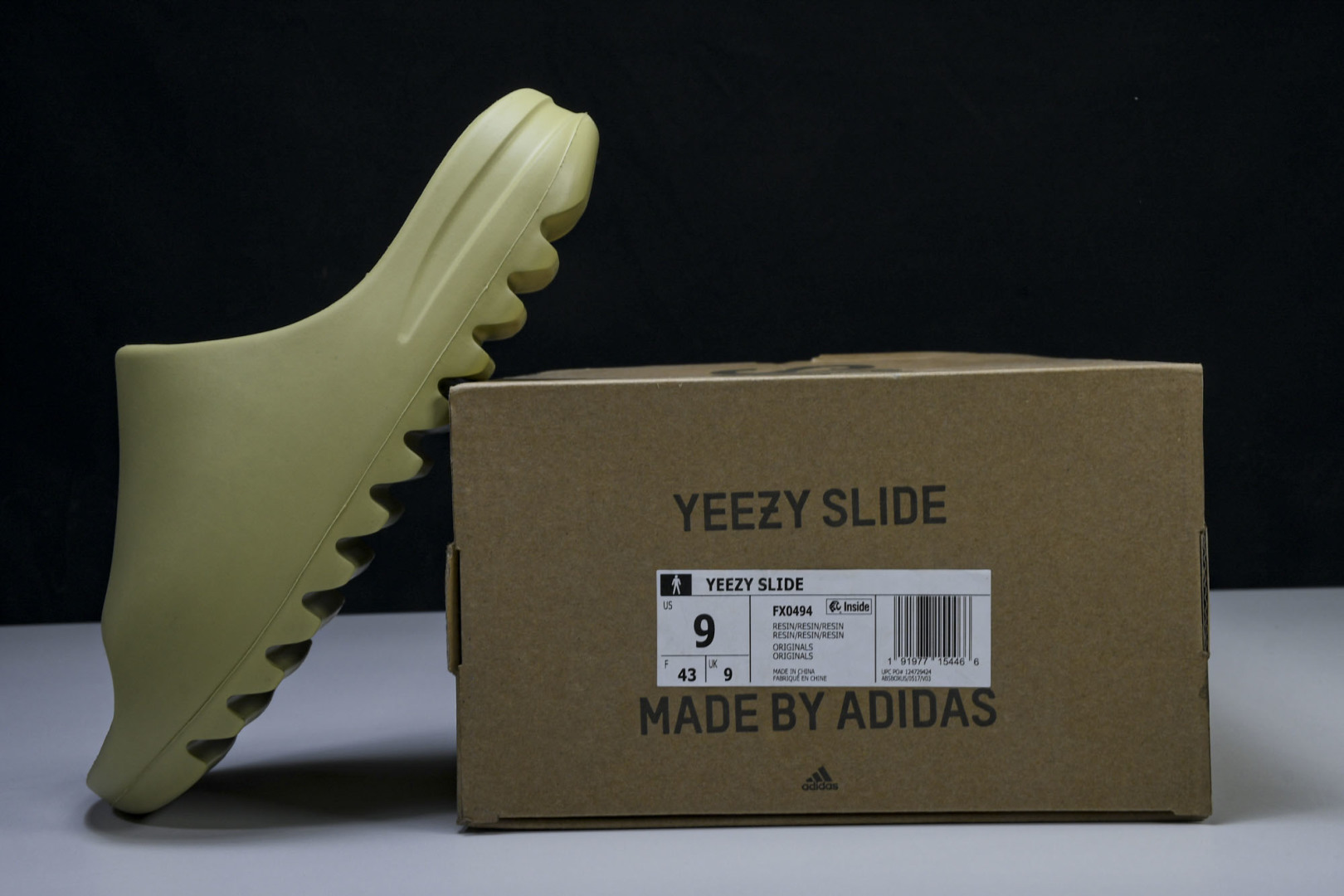  AD originals Yeezy Slide FX0494 尺寸 US4=36-37 US5=38
