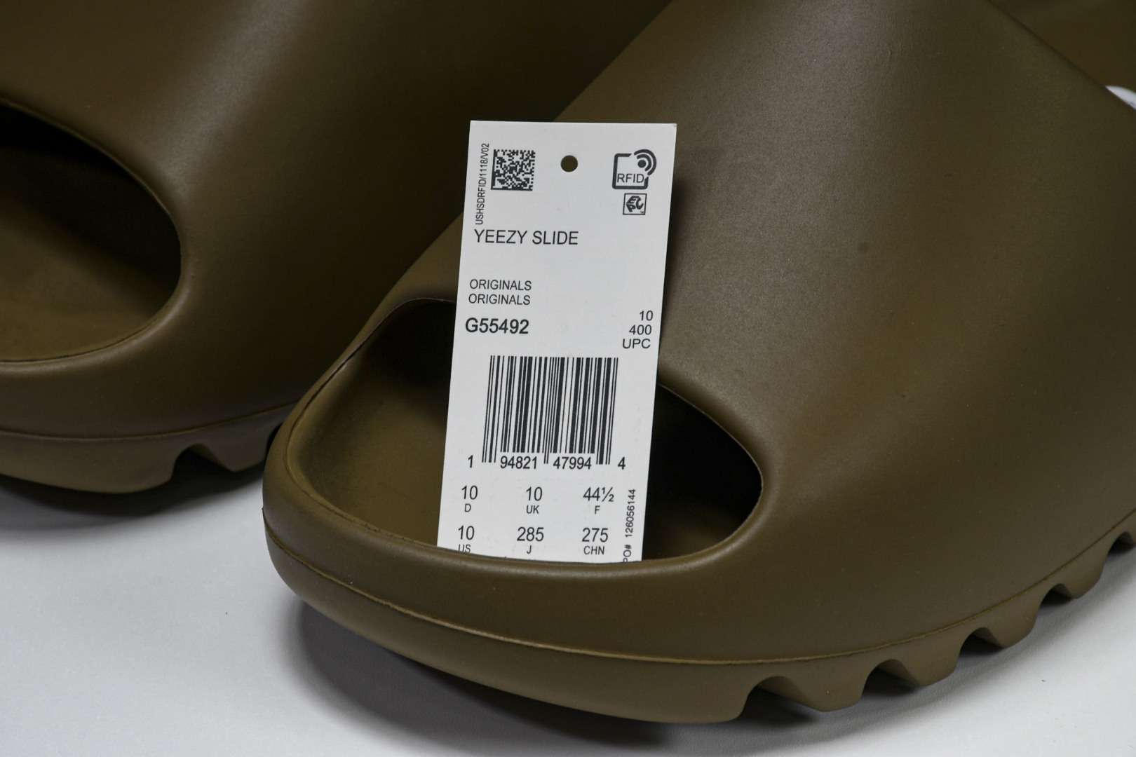  AD originals Yeezy Slide G55492 尺寸 US4=36-37 US5=38