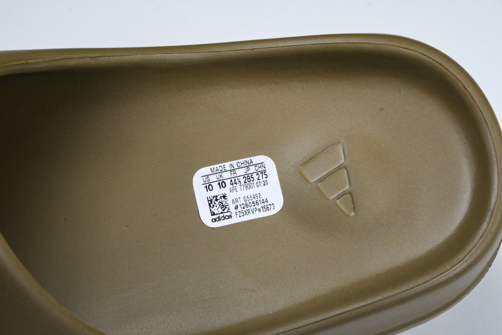  AD originals Yeezy Slide G55492 尺寸 US4=36-37 US5=38