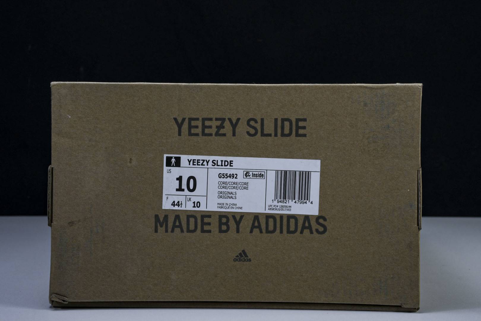  AD originals Yeezy Slide G55492 尺寸 US4=36-37 US5=38