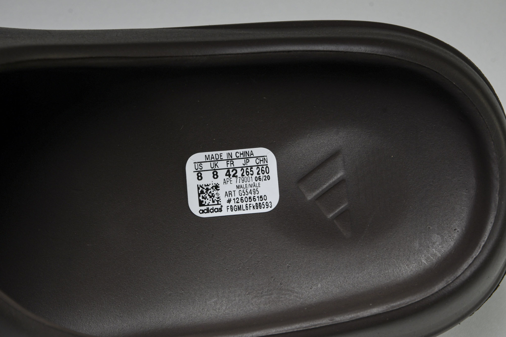  AD originals Yeezy Slide G55495 尺寸 US4=36-37 US5=38