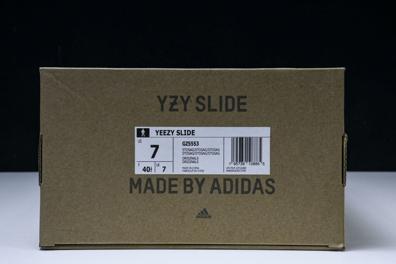  AD originals Yeezy Slide GZ5553 尺寸 US4=36-37 US5=38