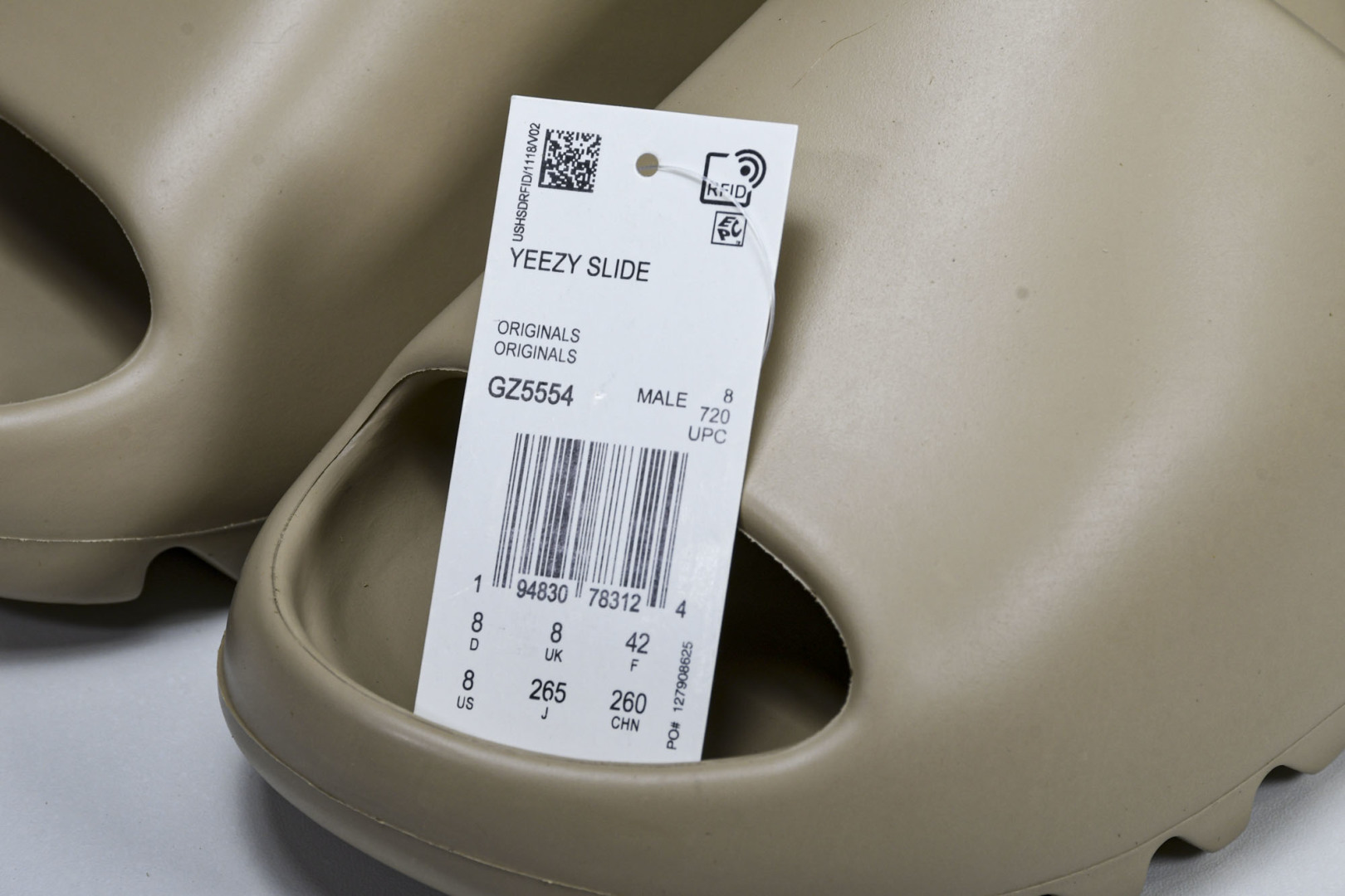  AD originals Yeezy Slide GZ5554 尺寸 US4=36-37 US5=38