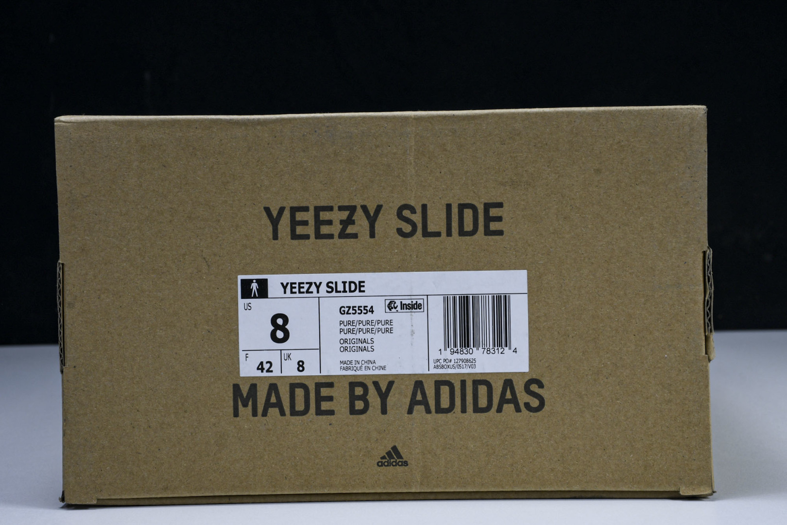  AD originals Yeezy Slide GZ5554 尺寸 US4=36-37 US5=38
