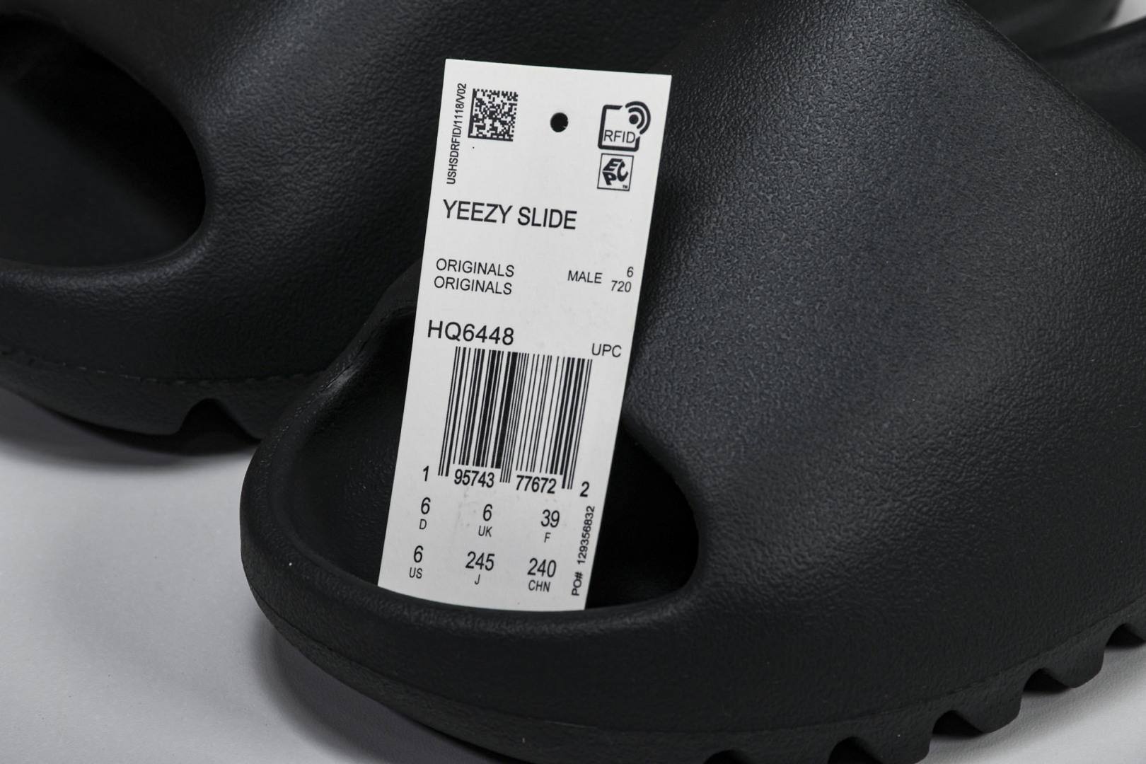  AD originals Yeezy Slide HQ6448 尺寸 US4=36-37 US5=38