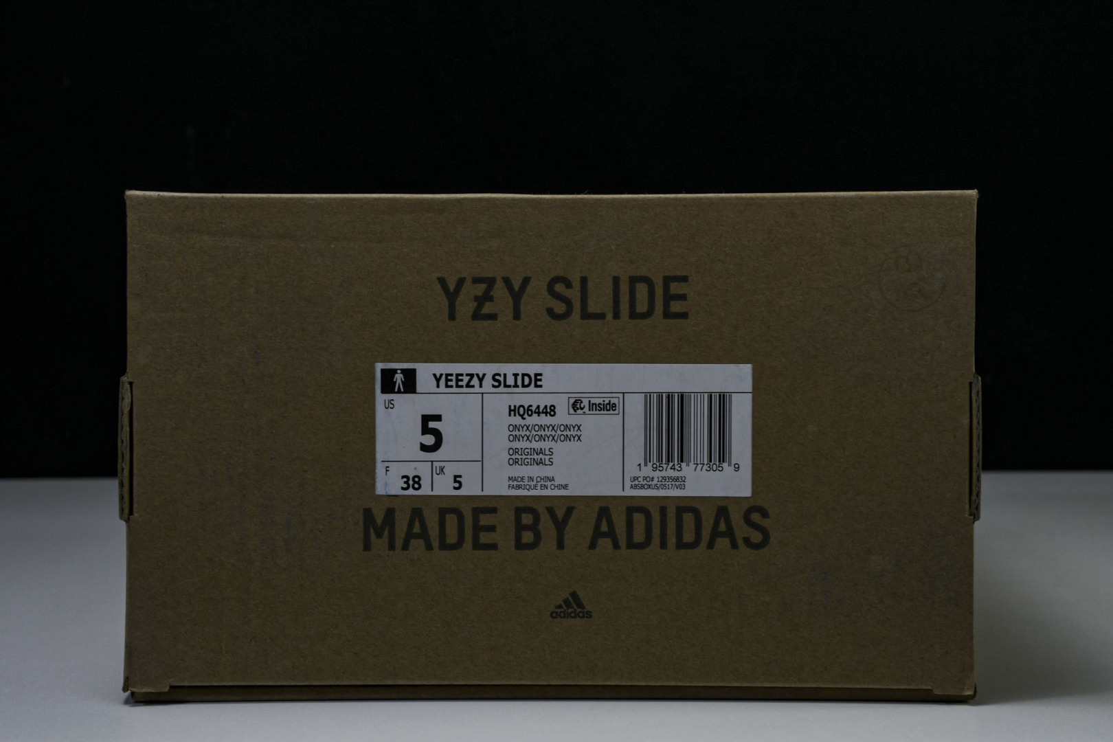  AD originals Yeezy Slide HQ6448 尺寸 US4=36-37 US5=38