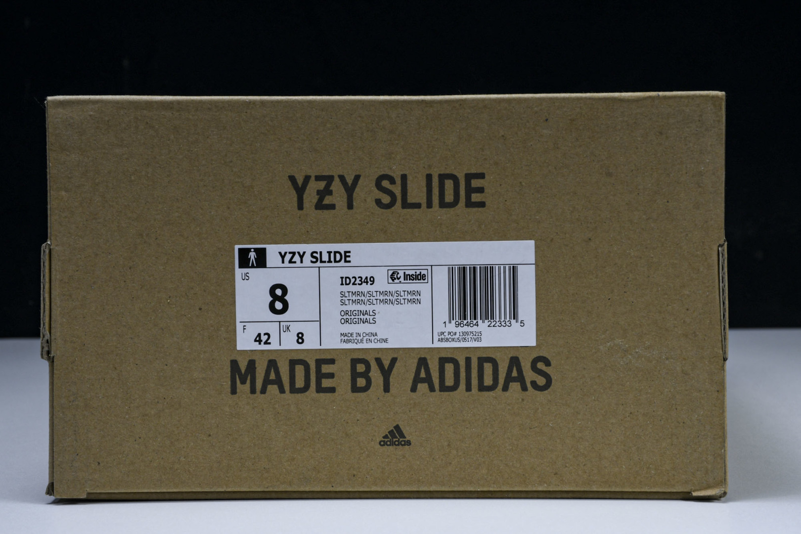  AD originals Yeezy Slide ID2349 尺寸 US4=36-37 US5=38