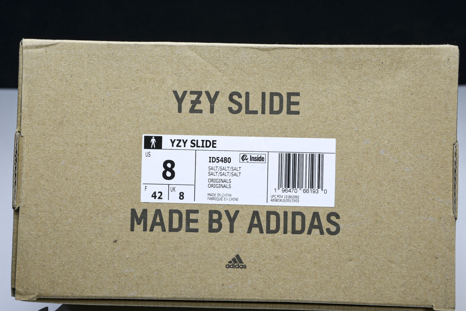  AD originals Yeezy Slide ID5480 尺寸 US4=36-37 US5=38