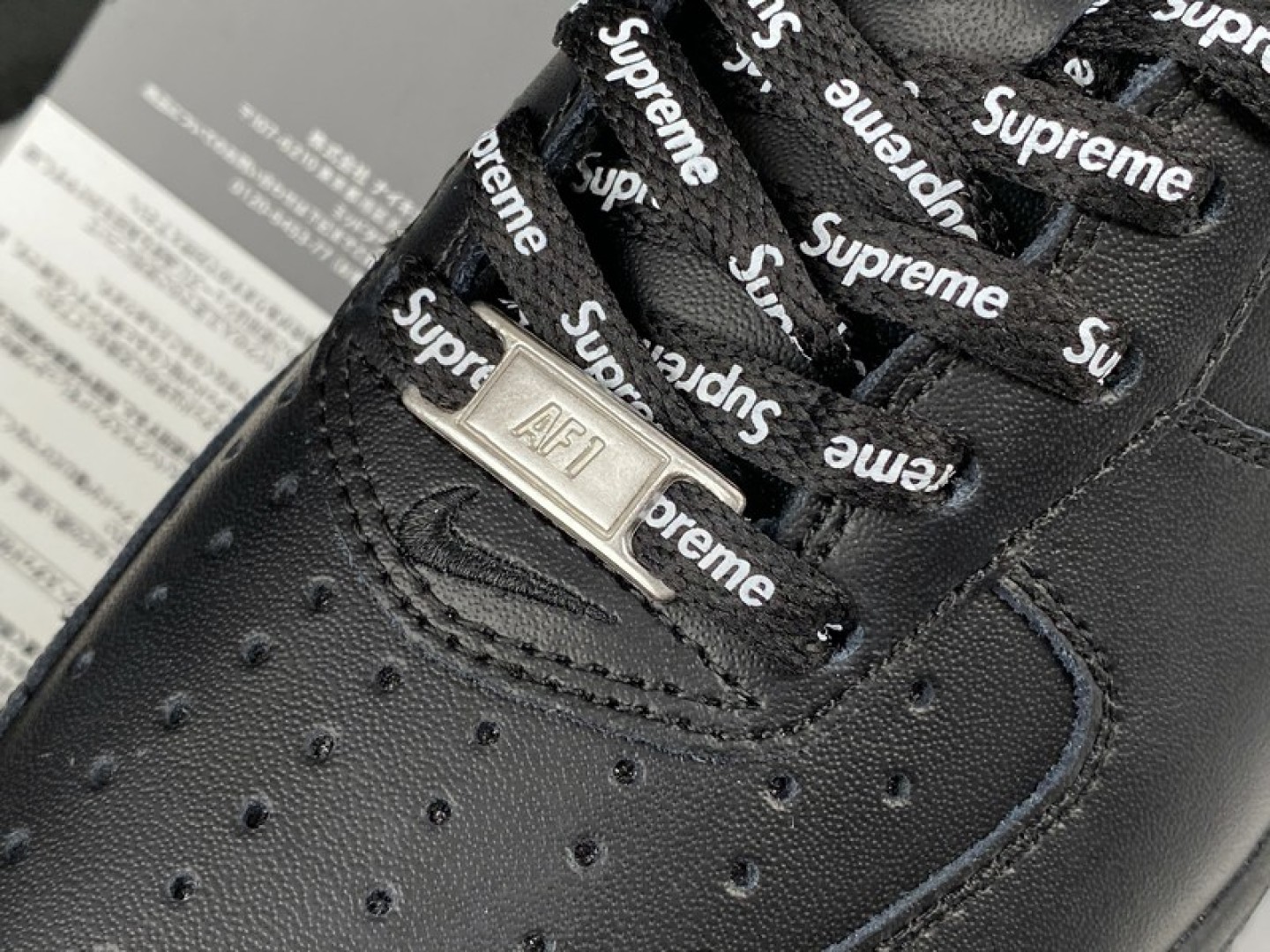 AF1黑色 尺码36-47.5

纯原版出品-SuPreme x NK Air Force 1 Low 