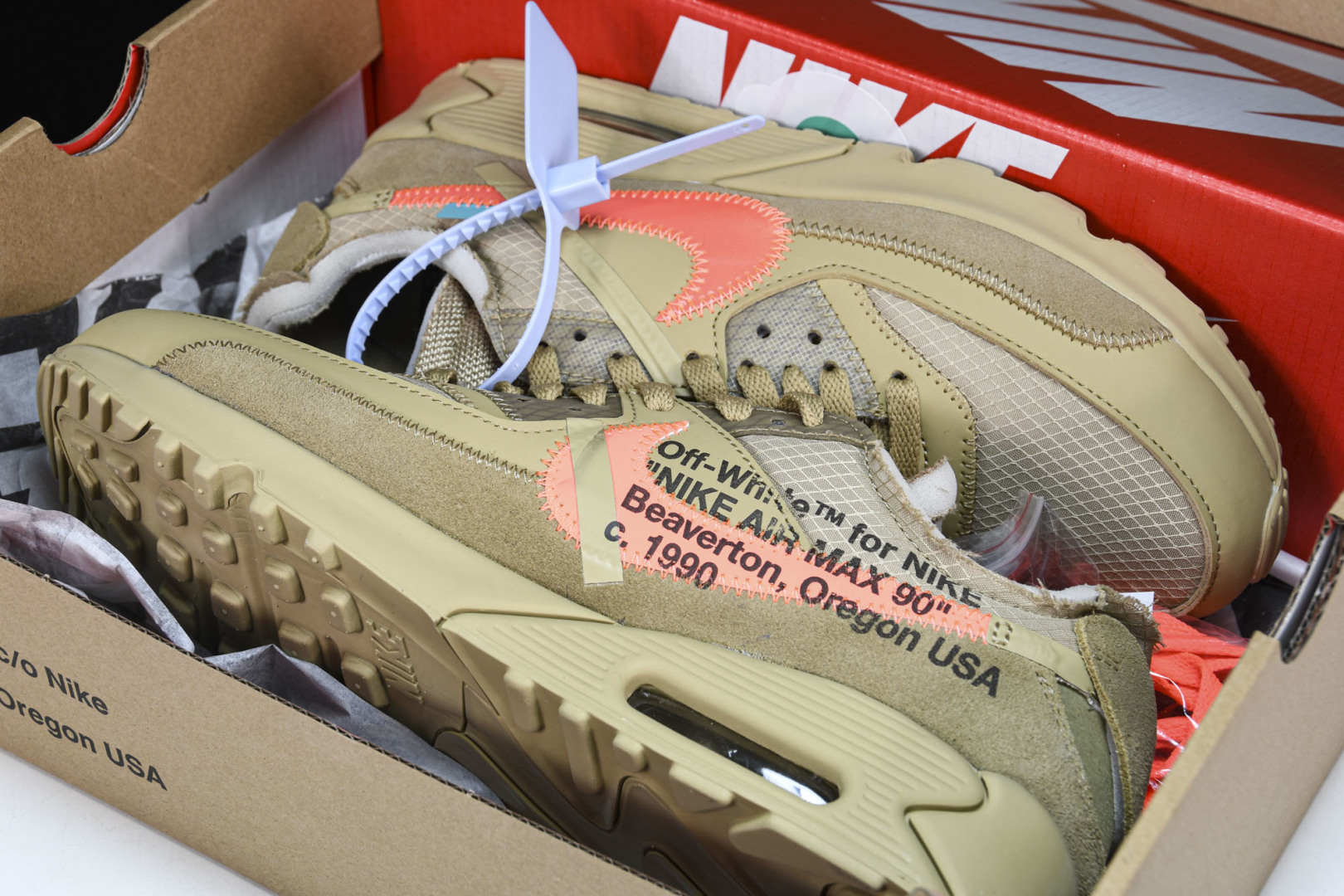 MAX90 尺码36-47.5

纯原出品-OW x NK Air Max 90 OW联名 沙漠黄 AA