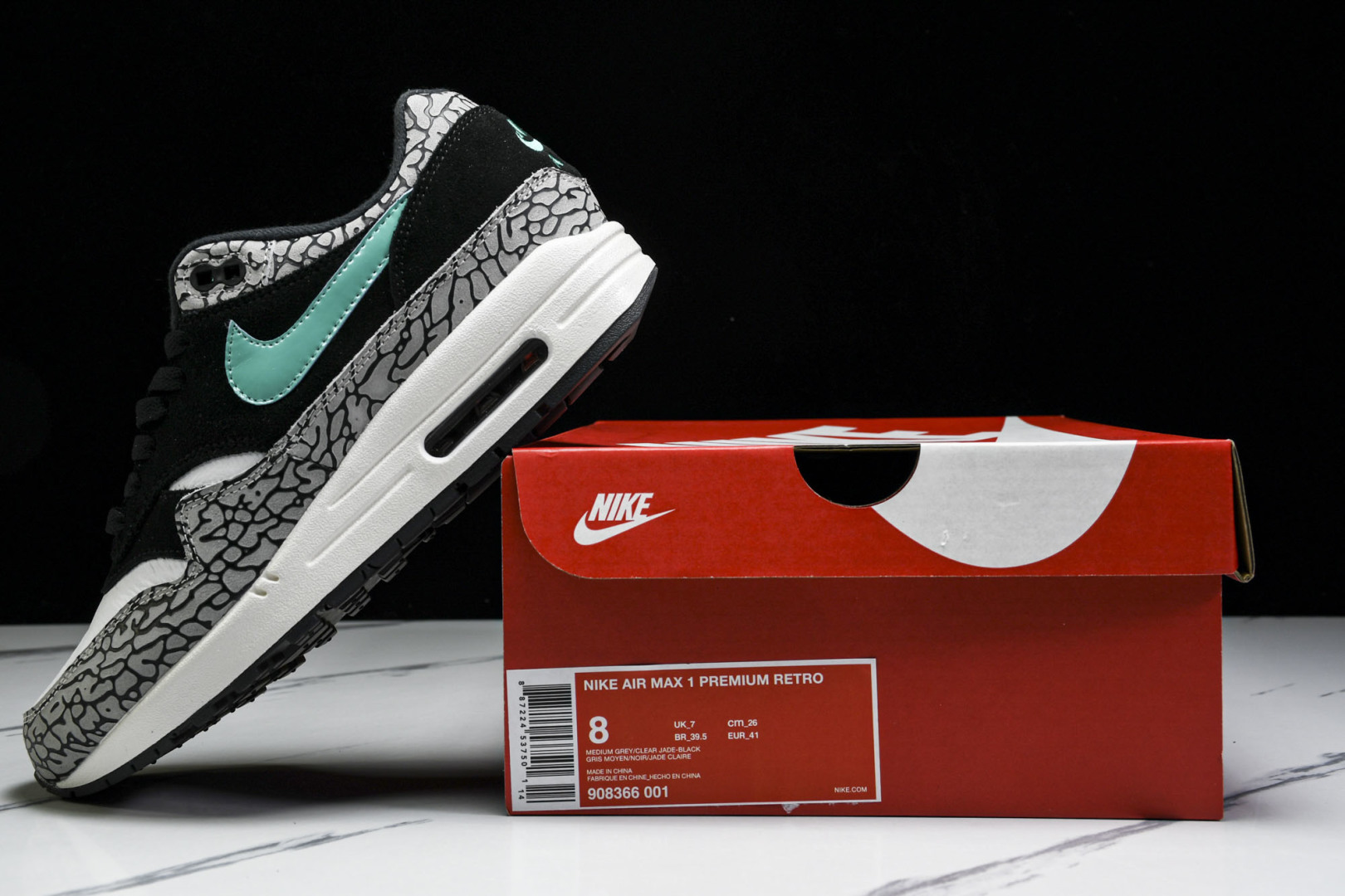 Max1 尺码36-47.5

纯原-Air Max 1 Atmos ElePhant 大象 灰裂纹  