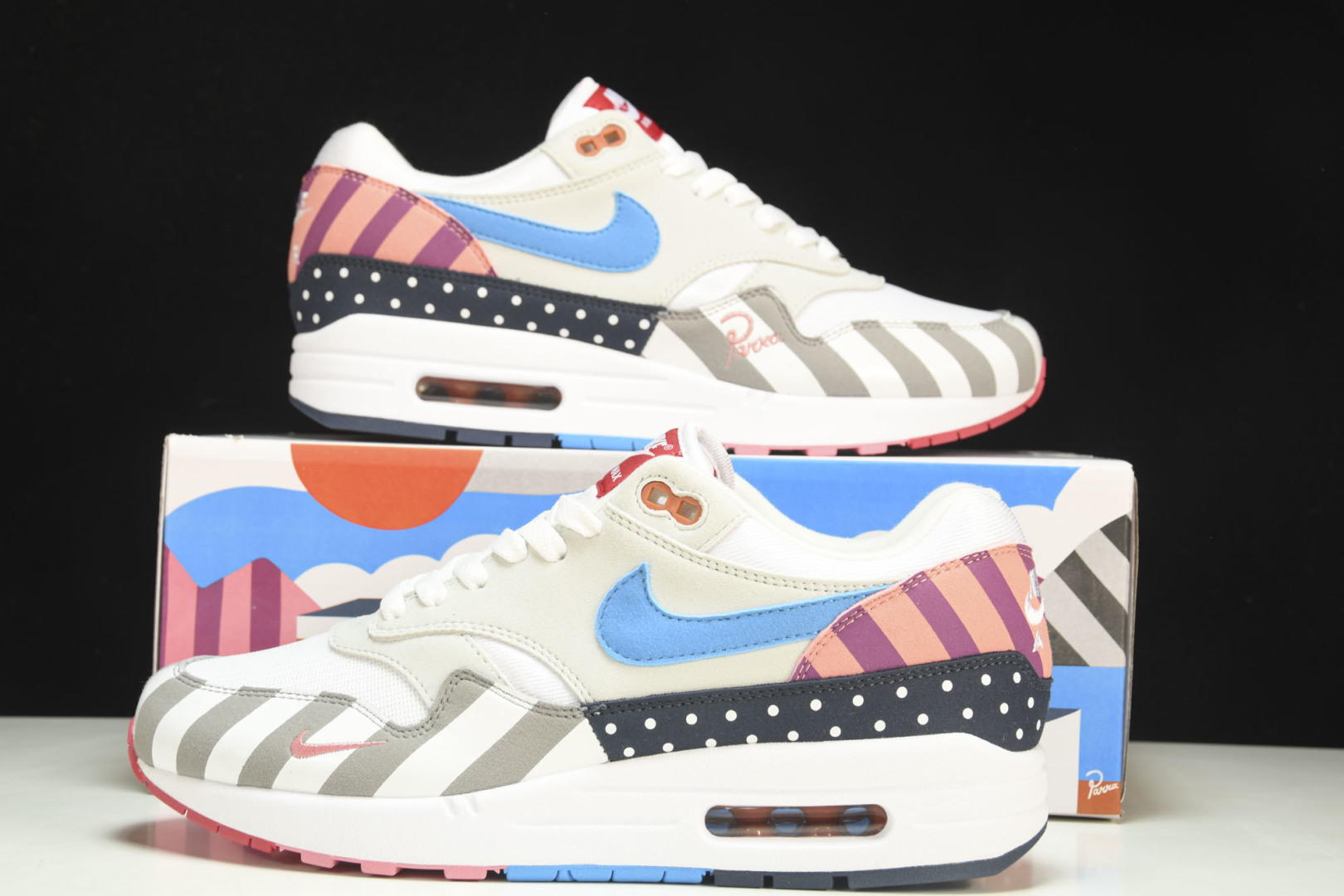 MAX 尺码36-47.5

纯原出品-Parra x NK Air Max 1 白粉拼接 AT3057