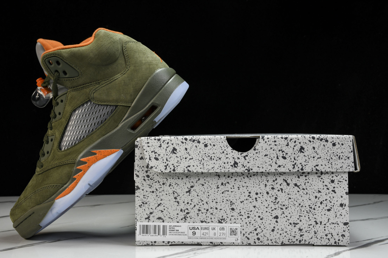 AJ5橄榄绿 尺码40.5-47.5

纯原-Air Jordan 5 Retro“Olive”橄榄绿 