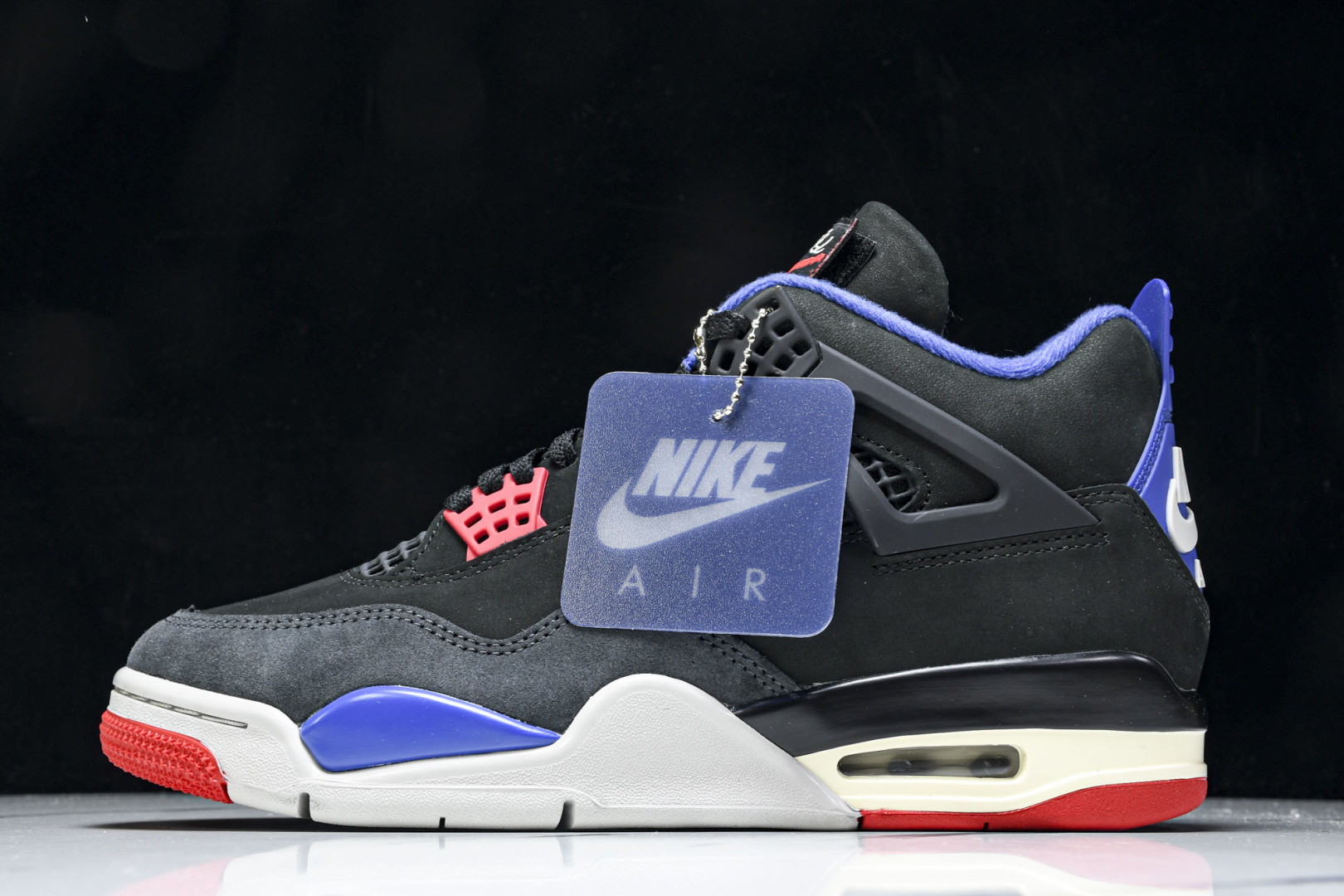 AJ4黑蓝 尺码40-47.5

纯原版出品-Air Jordan 4 Retro Rare Air 稀